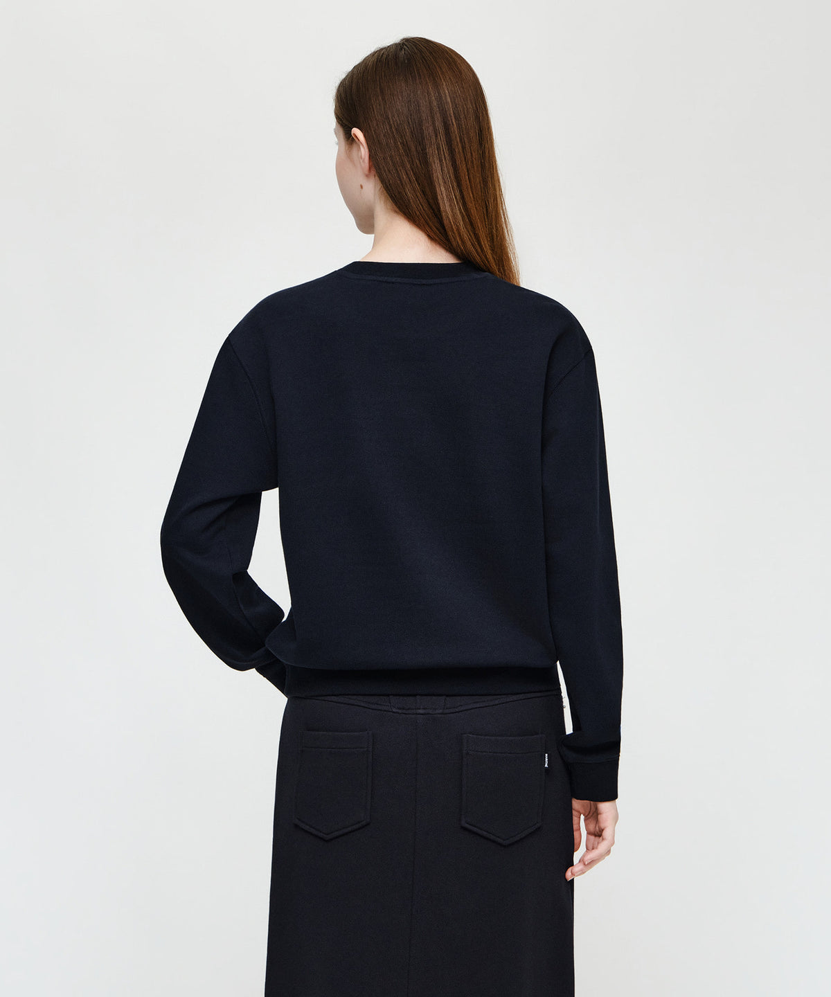 Marithe & Francois Girbaud - Classic Logo Sweatshirt (Navy) product image 3 | TRAB K-Fashion Australia