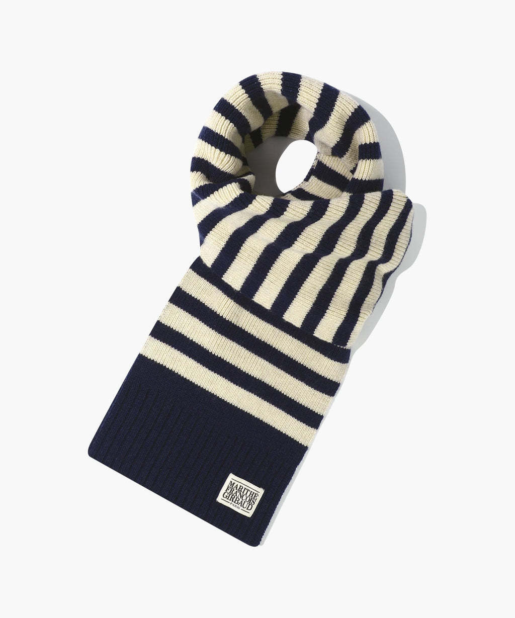 Marithe & Francois Girbaud - Classic Logo Muffler (Navy) product image 1 | TRAB K-Fashion Australia