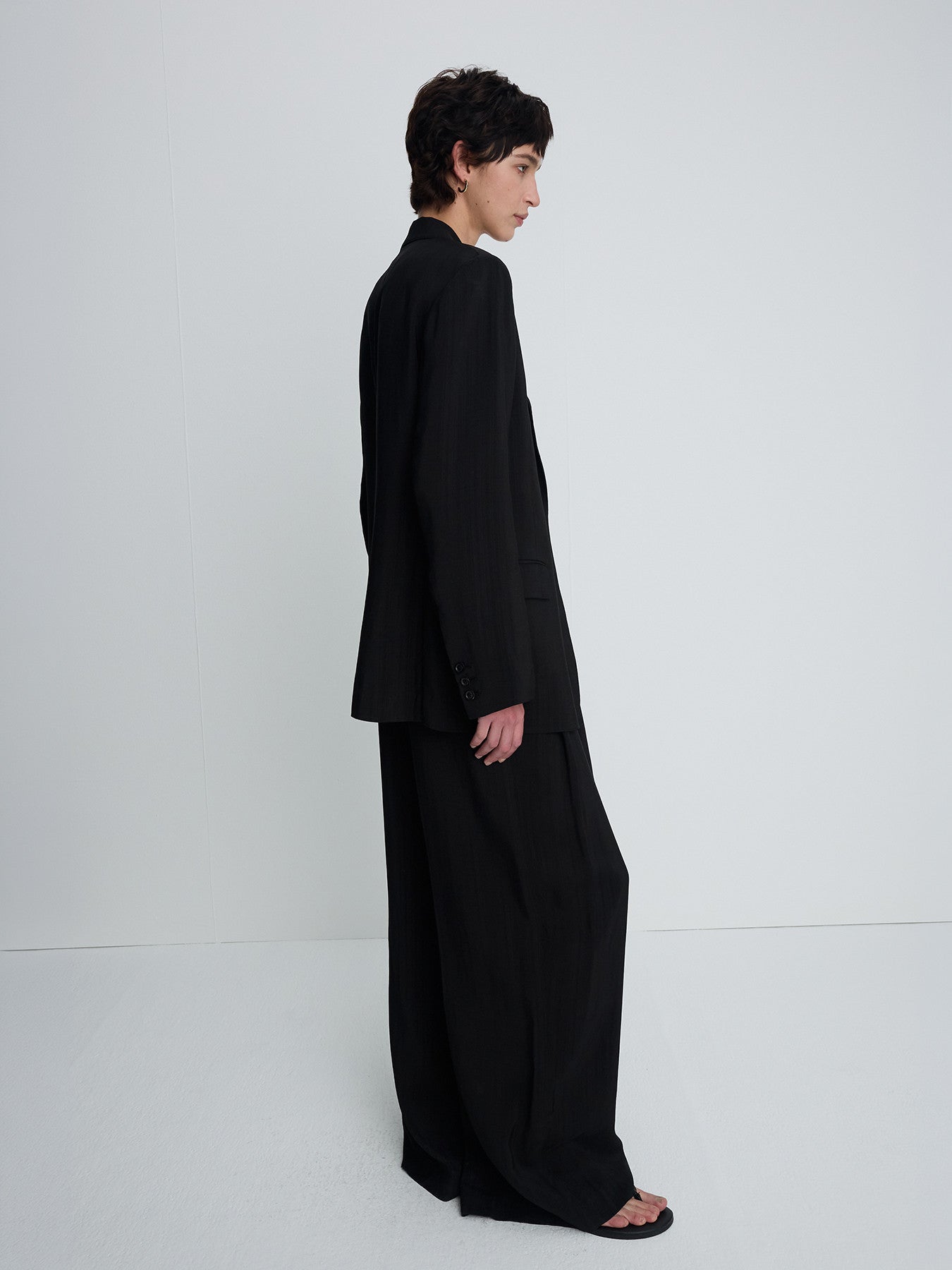 Tonywack - Airy Tailored Jacket (Black) product image 3 | TRAB K-Fashion Australia