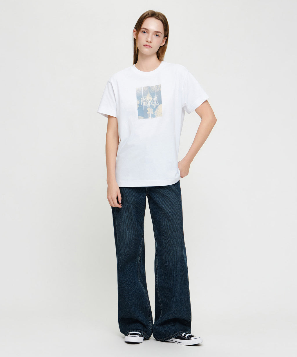 Marithe & Francois Girbaud - Seoul Exclusive Graphic Tee (White) product image 5 | TRAB K-Fashion Australia