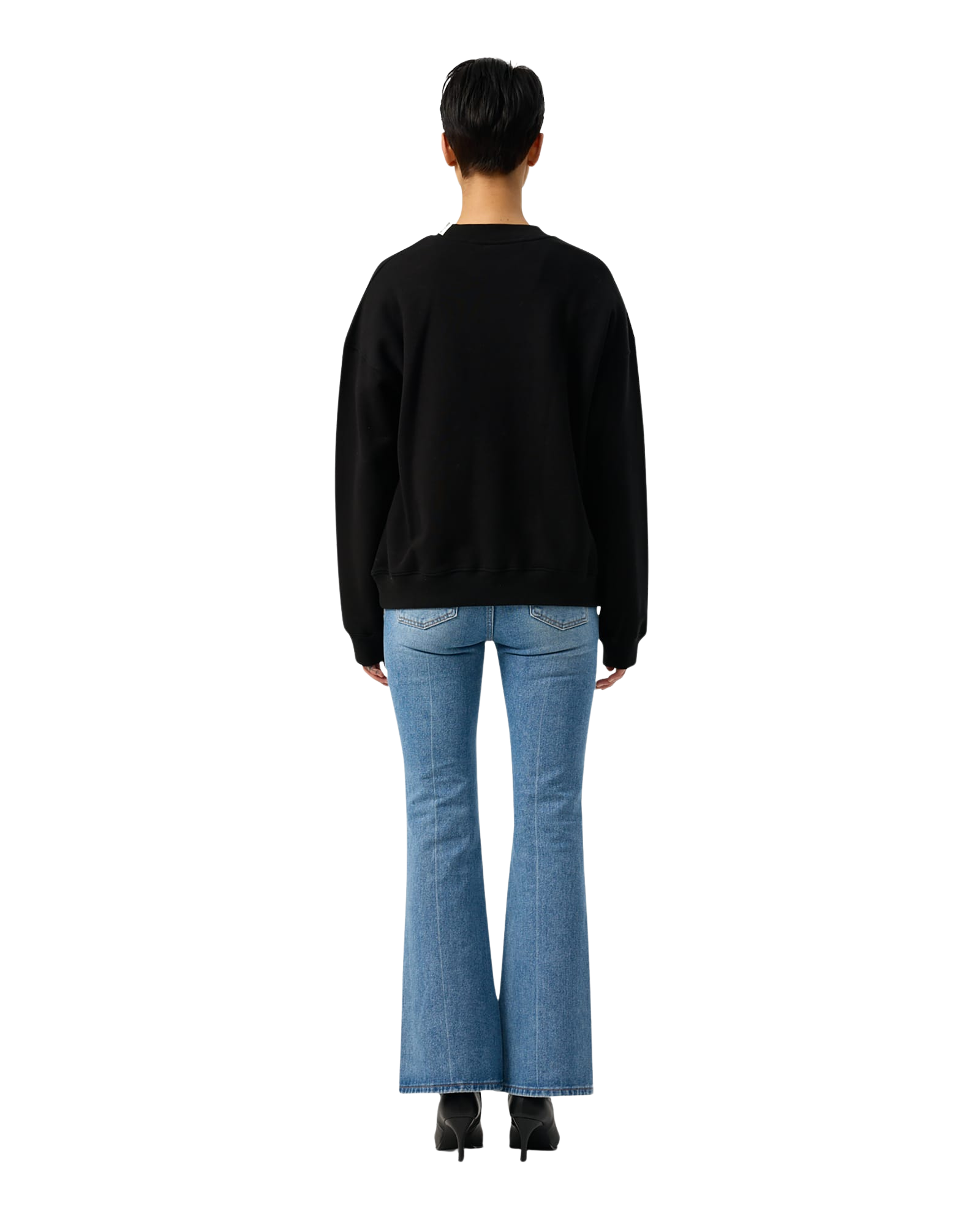 Kimhe Kim - Heart Embroidered Sweatshirt (Black) product image 20 | TRAB K-Fashion Australia