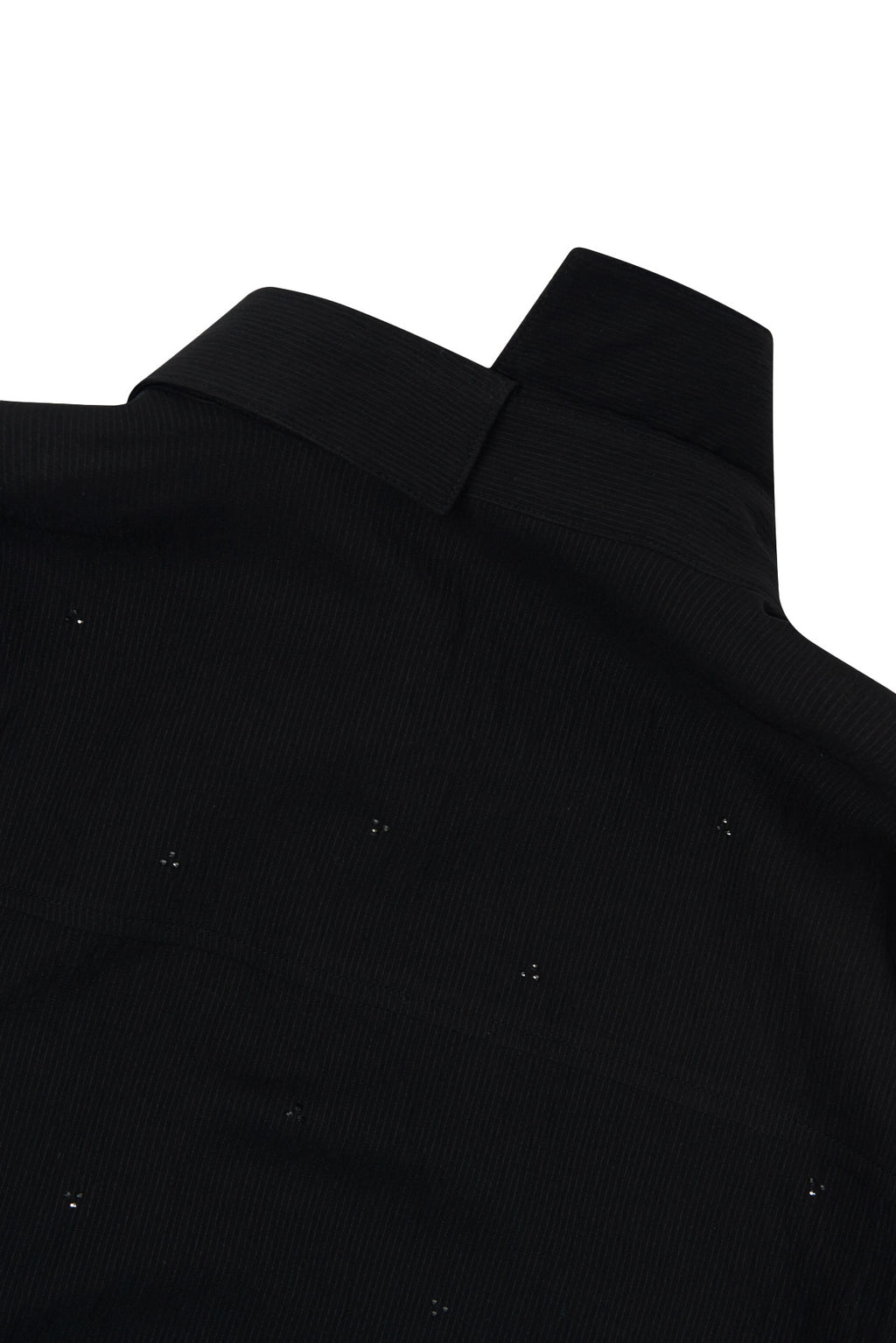 Stu - Crystal Stripe Shirt (Black) product image 19 | TRAB K-Fashion Australia