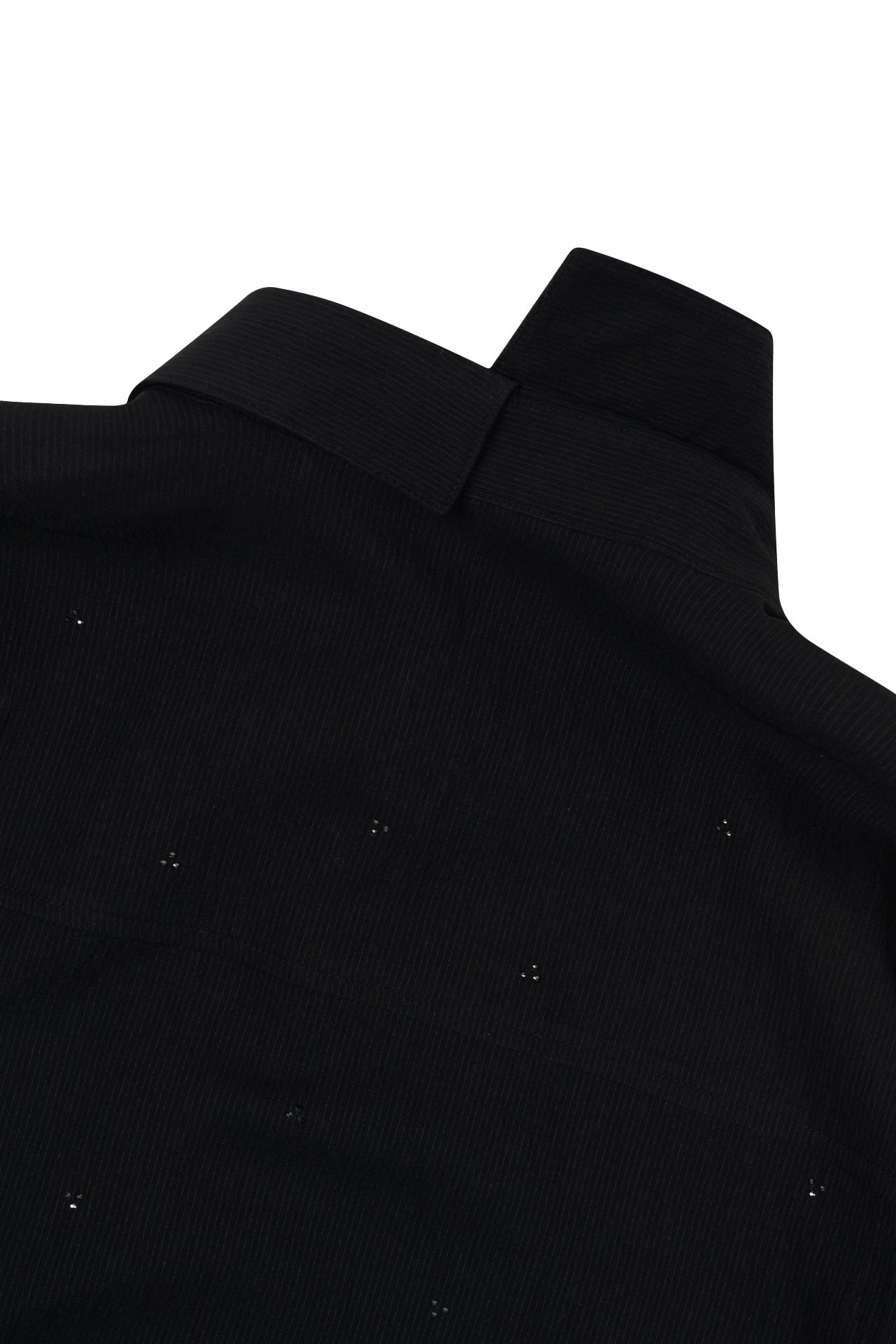 Stu - Crystal Stripe Shirt (Black) product image 19 | TRAB K-Fashion Australia
