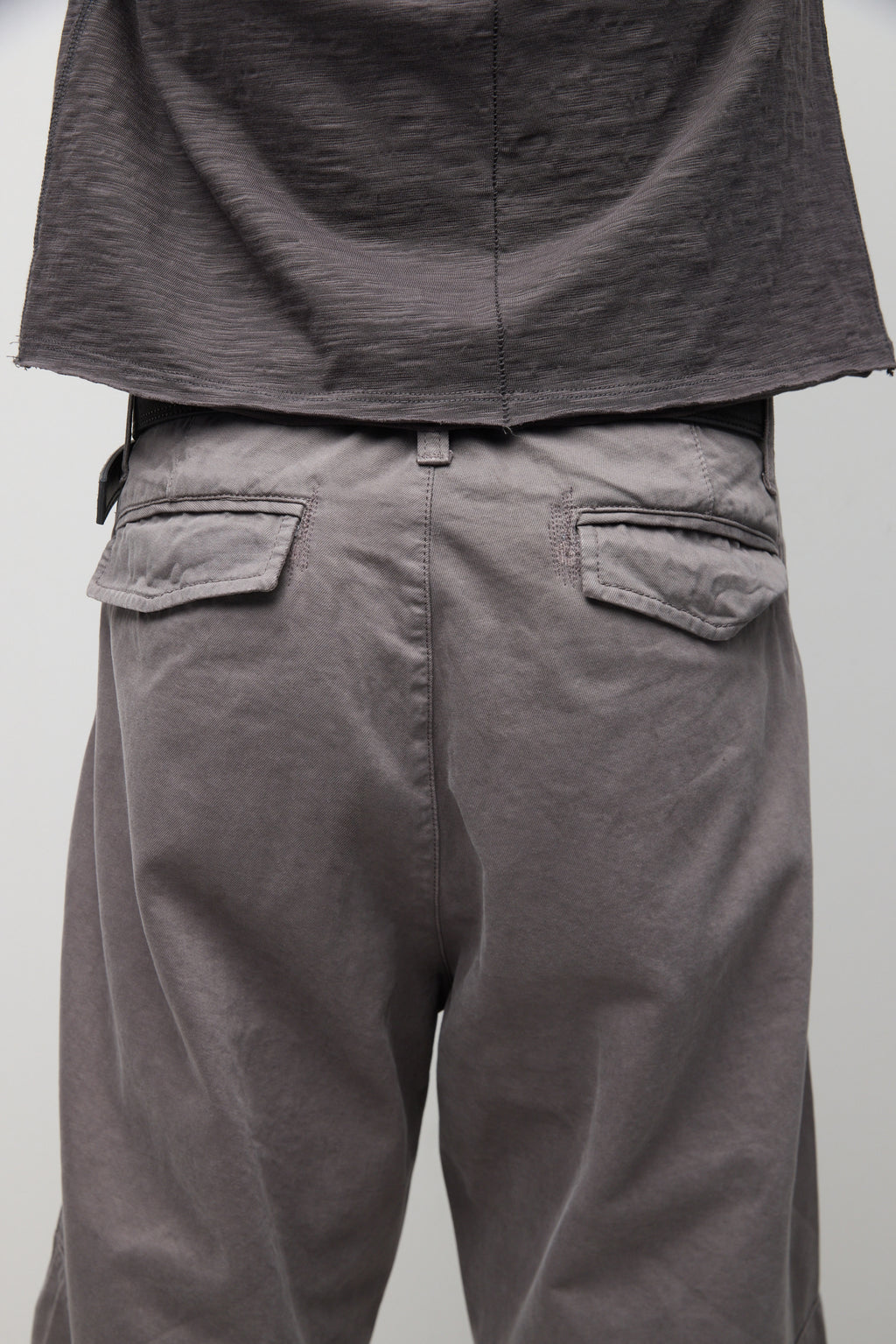 Hatchingroom - Shaped Trousers (Dyed Dusty Grey) product image 18 | TRAB K-Fashion Australia