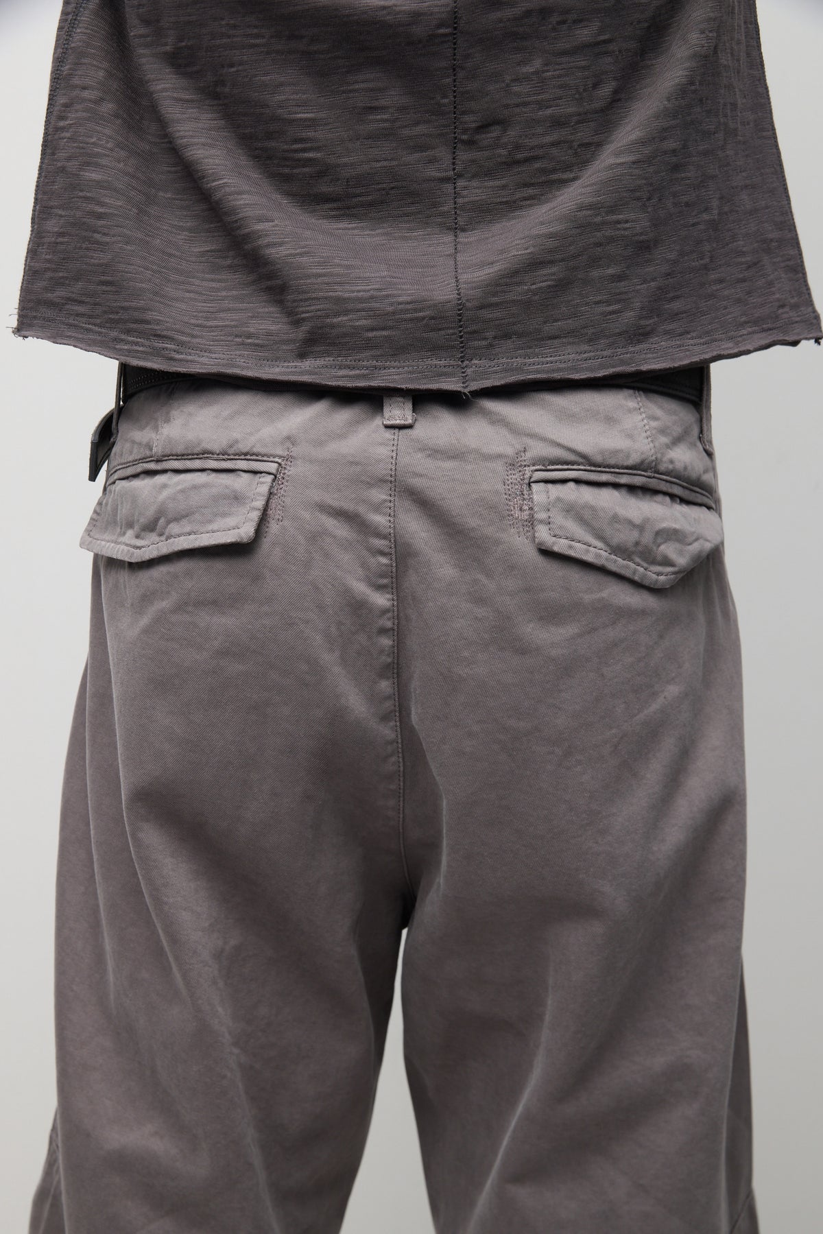 Hatchingroom - Shaped Trousers (Dyed Dusty Grey) product image 18 | TRAB K-Fashion Australia