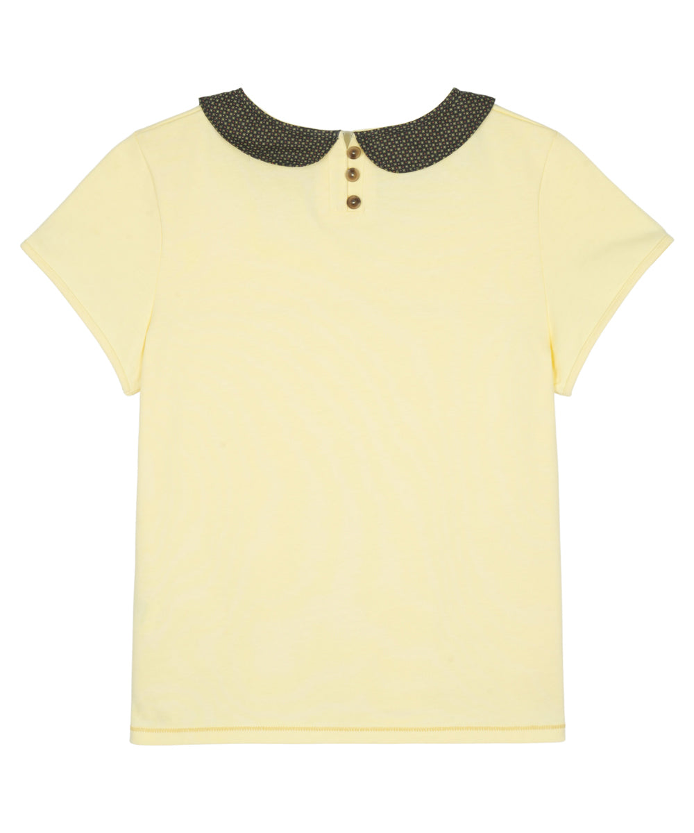 Coyseio - Round Collar Half Blouse Lemon product image 13 | TRAB K-Fashion Australia