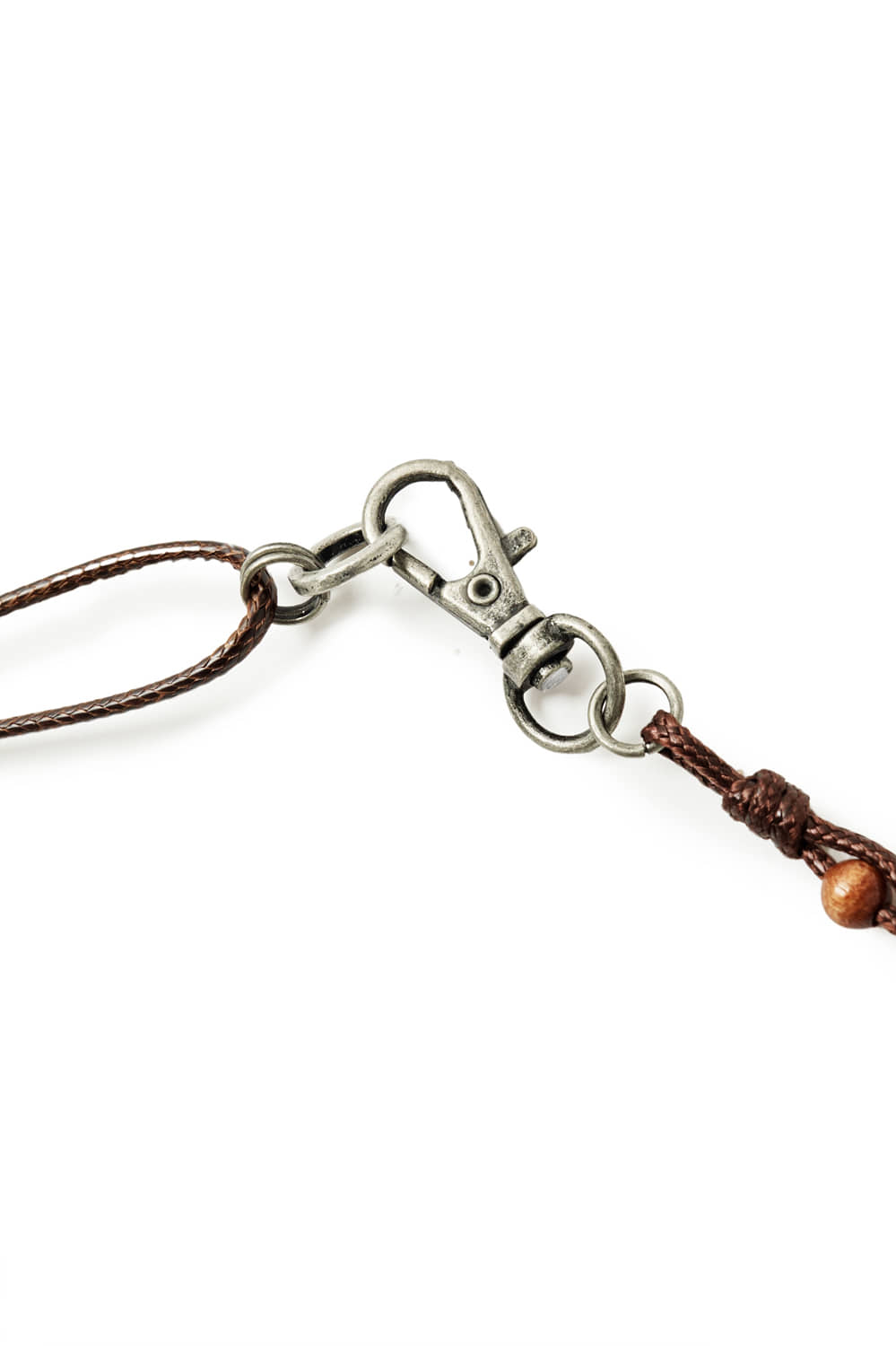 Hatchingroom - Wood ball Necklace Brown (OC) product image 4 | TRAB K-Fashion Australia