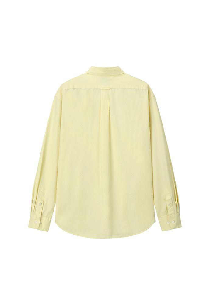 Art if acts - Saint Garment-dyed Shirt (Liberty Yellow) product image 10 | TRAB K-Fashion Australia