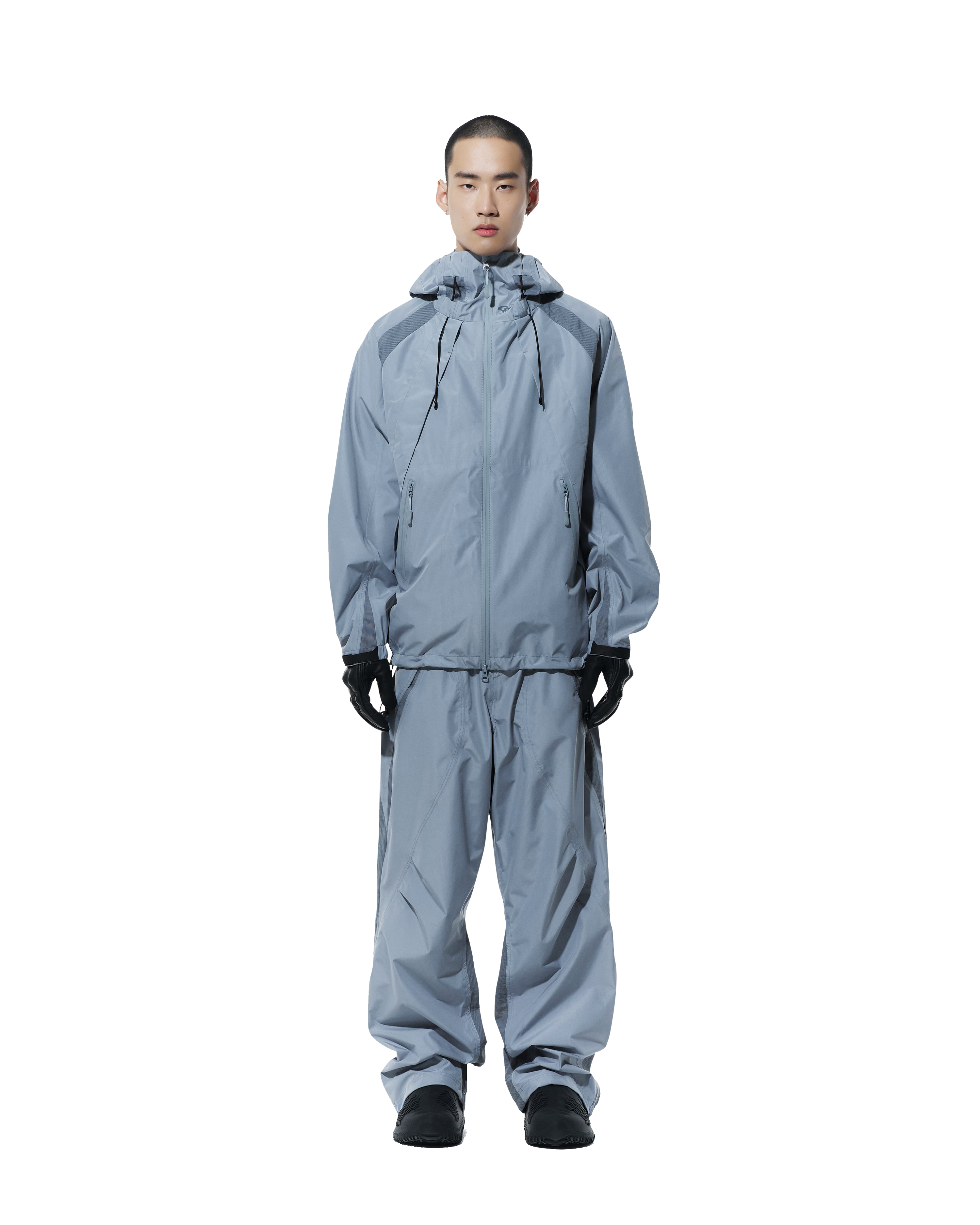 San San Gear - Wind Shielded Pants (Ice Grey) product image 1 | TRAB K-Fashion Australia