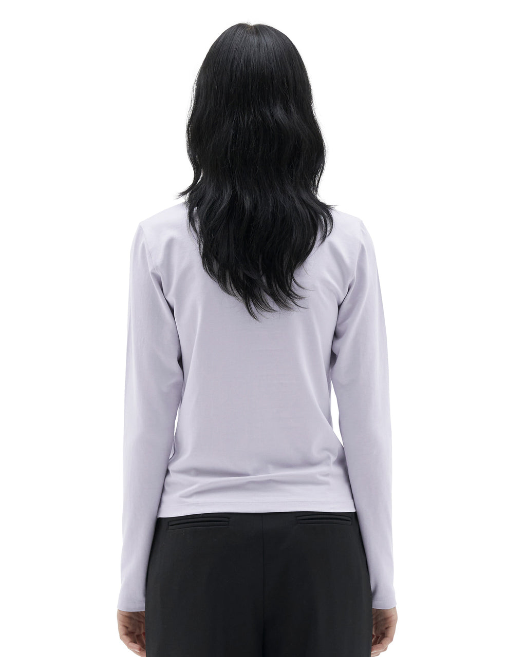 Brownyard - Highneck Long Sleeve (Lavender) product image 2 | TRAB K-Fashion Australia