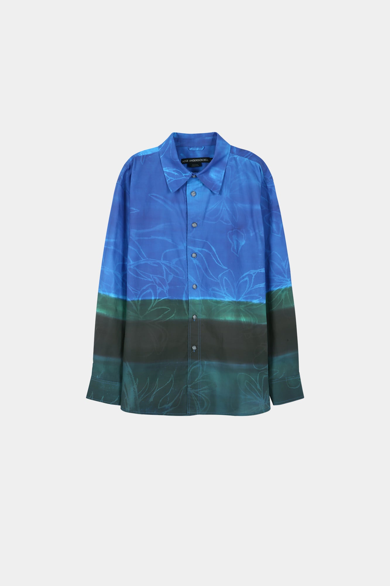 Andersson Bell - Rothco Gradient Printed Shirt (Blue) product image 9 | TRAB K-Fashion Australia