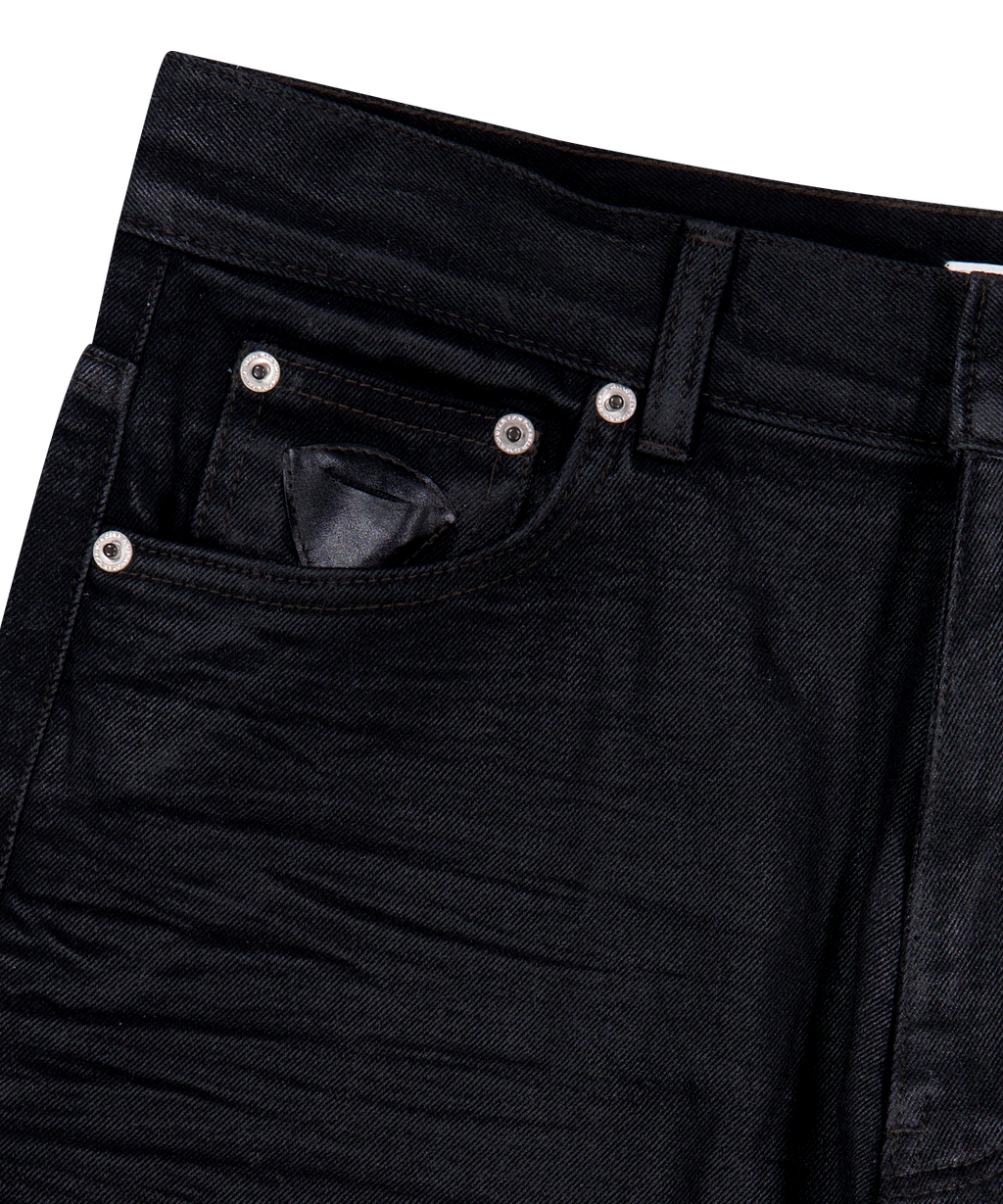 San San Gear - San San Oasis Coated Pants (Black) (12/15 예약배송) product image 5 | TRAB K-Fashion Australia