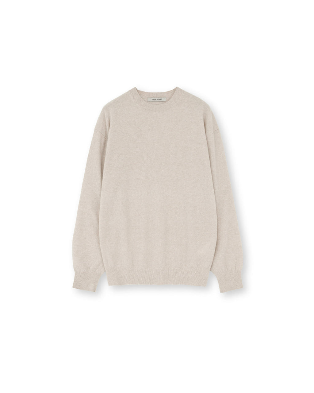 Brownyard - Extra Super Fine Crewneck Knit (Beige) product image 5 | TRAB K-Fashion Australia