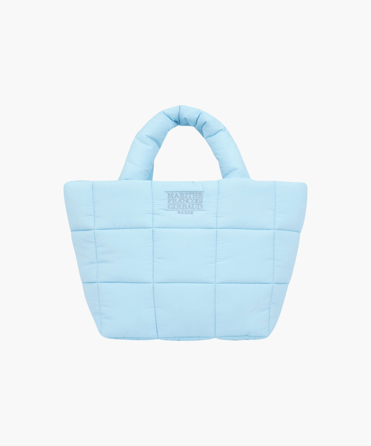 Marithe & Francois Girbaud - Classic Logo Padding Bag (Light Blue) product image 1 | TRAB K-Fashion Australia