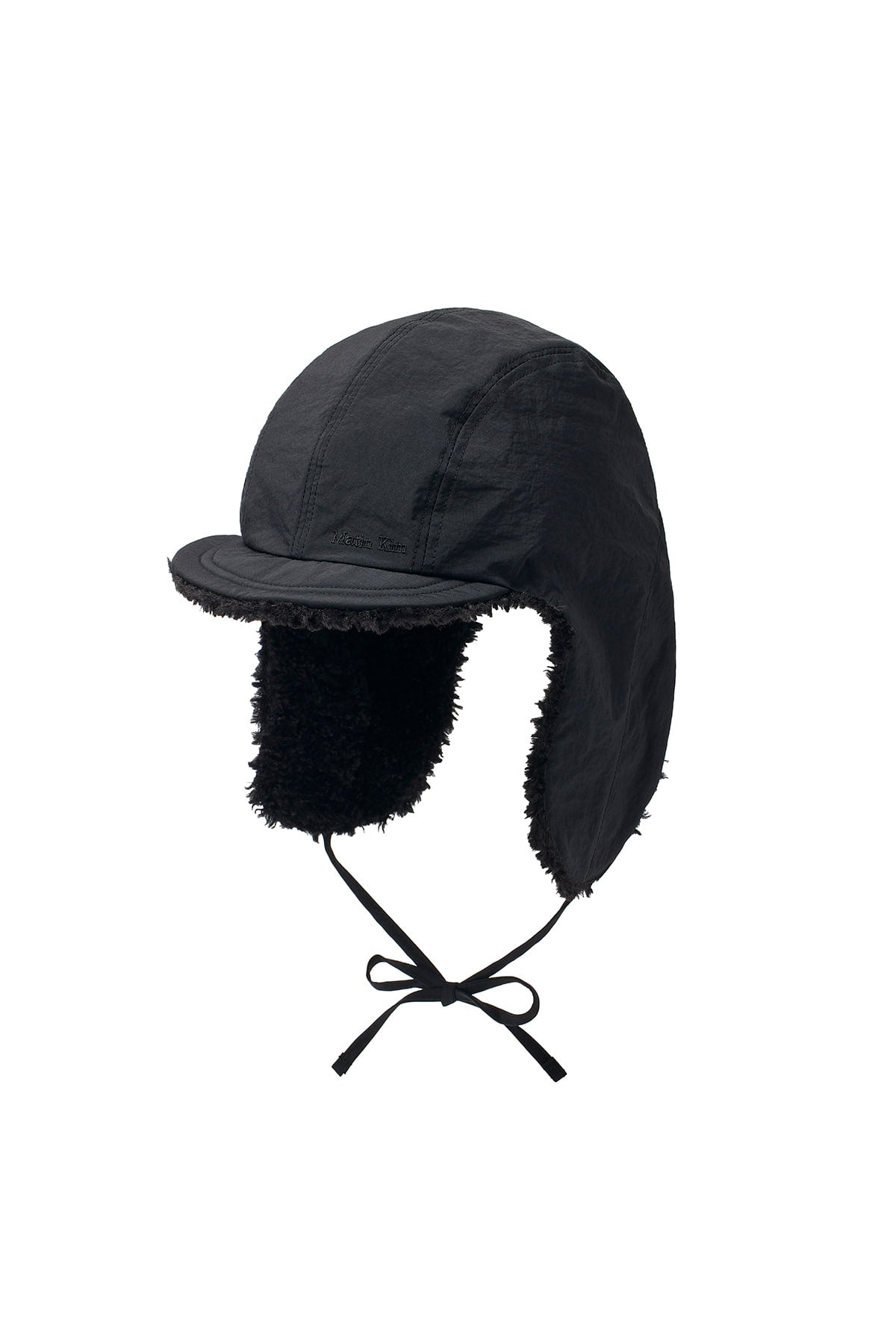 Matin Kim - Matin Reversible Trooper Hat (Black) product image 1 | TRAB K-Fashion Australia