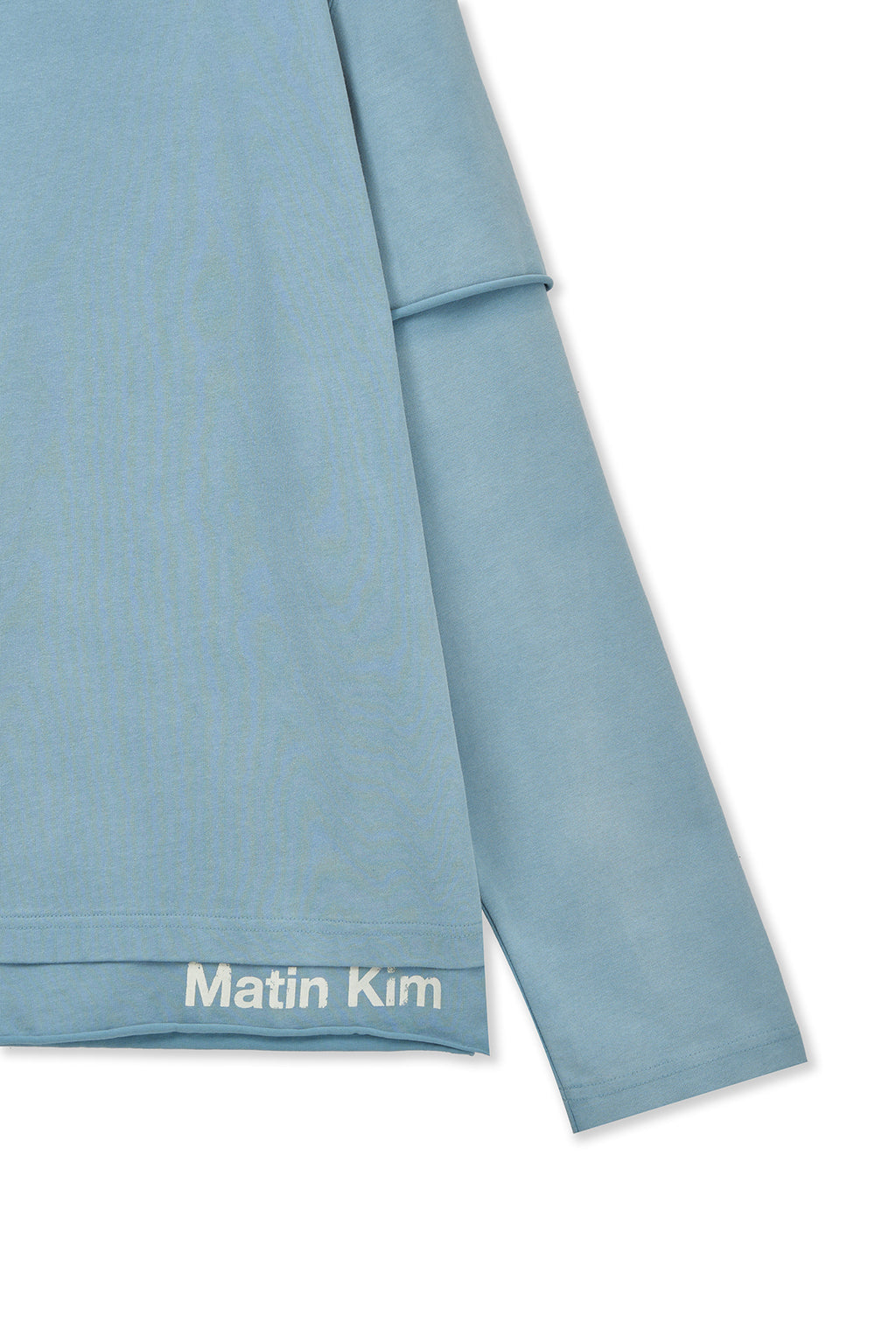 Matin Kim - Spray Effect Layered Top (Light Blue) product image 3 | TRAB K-Fashion Australia