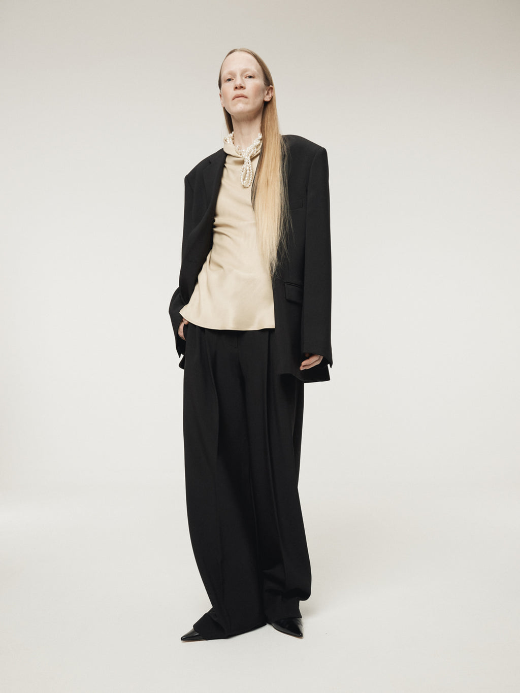 Recto - Double Pleated Wide Pants (Black) product image 7 | TRAB K-Fashion Australia