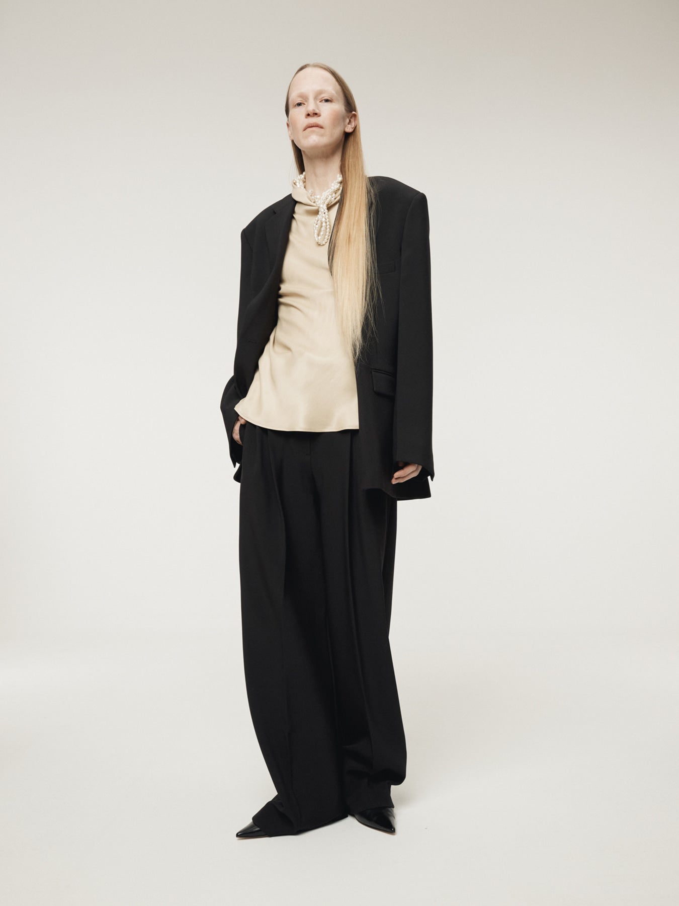 Recto - Double Pleated Wide Pants (Black) product image 7 | TRAB K-Fashion Australia