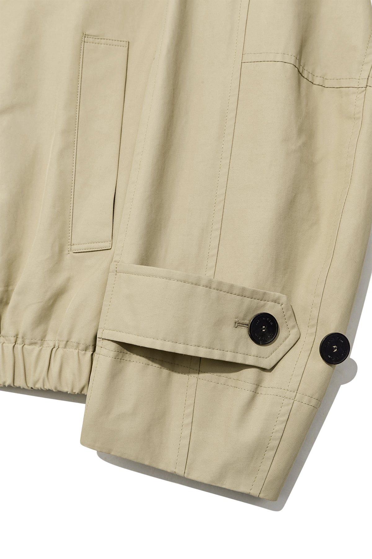 Matin Kim - Trench Bomber Jumper (Beige) product image 5 | TRAB K-Fashion Australia