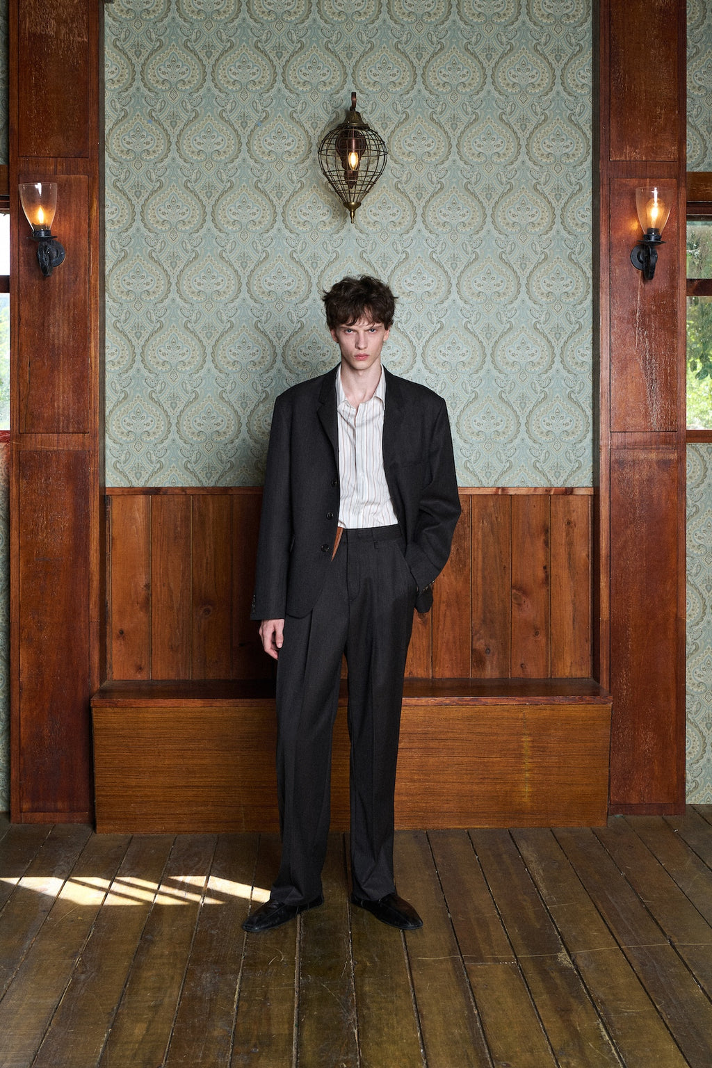 STU - Rounded Single Breasted Jacket (Charcoal) product image 8 | TRAB K-Fashion Australia
