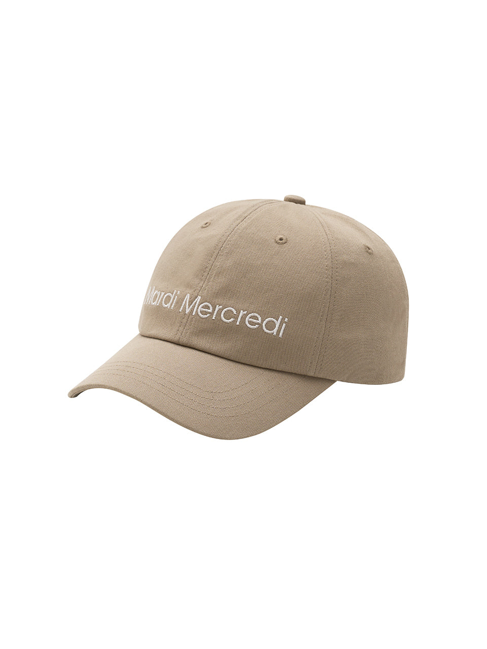 Mardi Mercredi - Cap Mardi Mercredi Logo (Beige Ivory) product image 1 | TRAB K-Fashion Australia