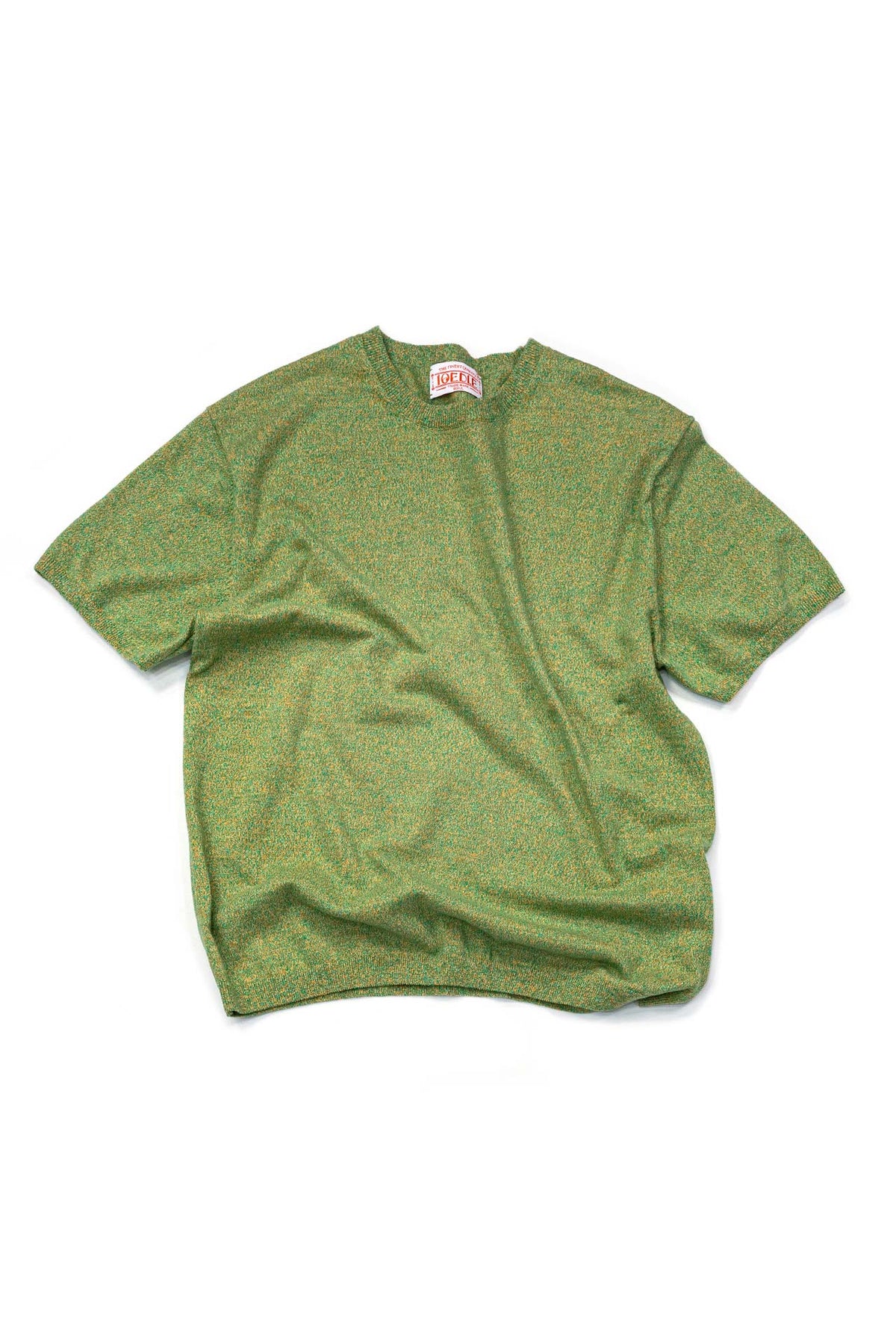 Ioedle - Noise Round Short Sleeve Knit (Green) product image 1 | TRAB K-Fashion Australia