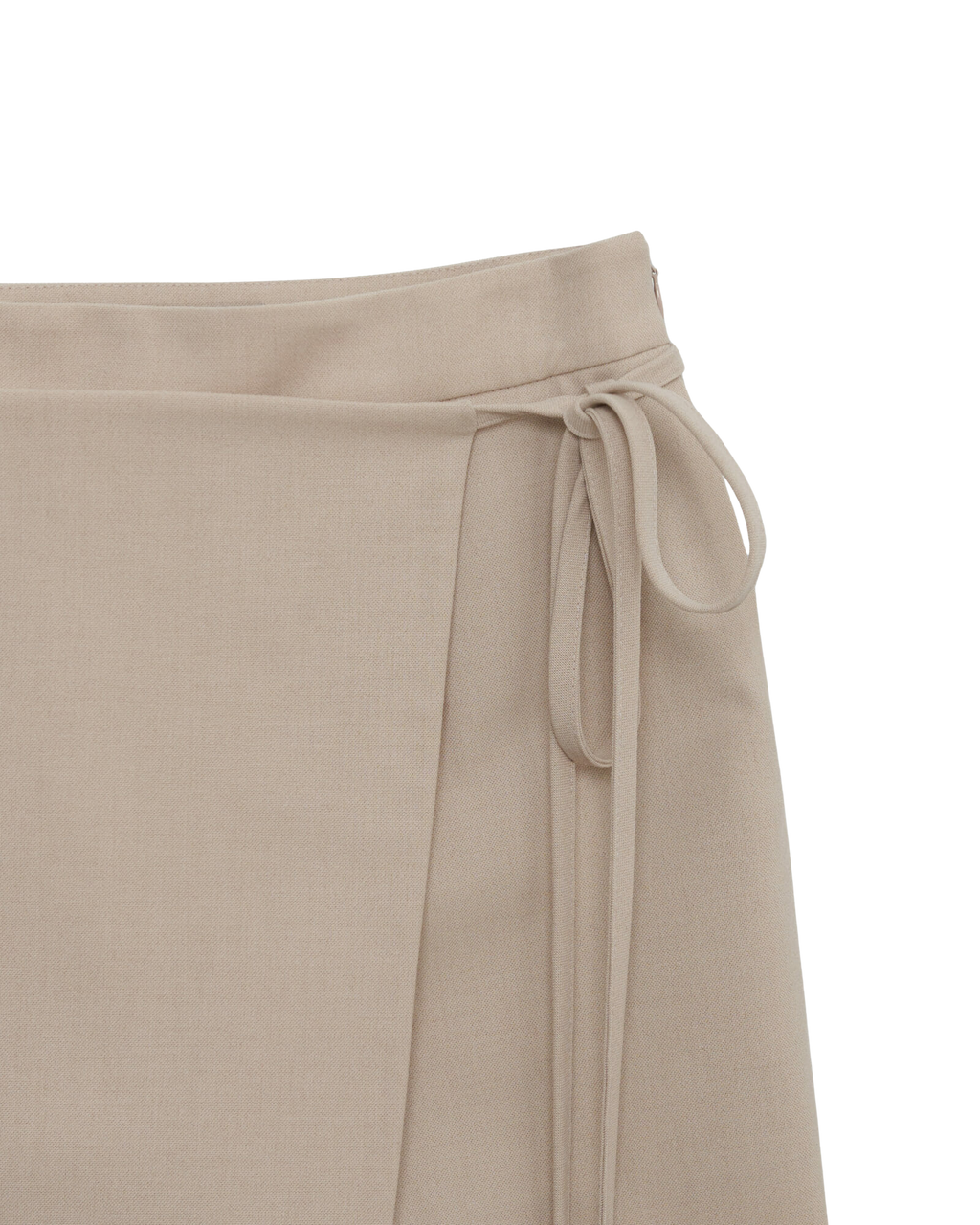 Kimhe Kim - Wrapped Tied Pants Skirt (Beige) product image 8 | TRAB K-Fashion Australia