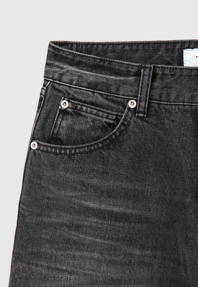 Tonywack - Flared Reconstructed Denim Jeans (Washed Black) product image 12 | TRAB K-Fashion Australia