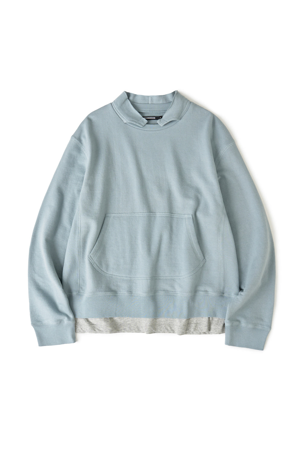 Hatchingroom - Overlay Sweatshirt Blue (Grey) product image 1 | TRAB K-Fashion Australia