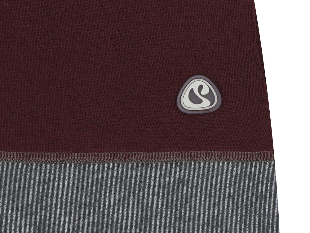 Coyseio - Net Stitch Longsleeves (Plum Red) product image 15 | TRAB K-Fashion Australia