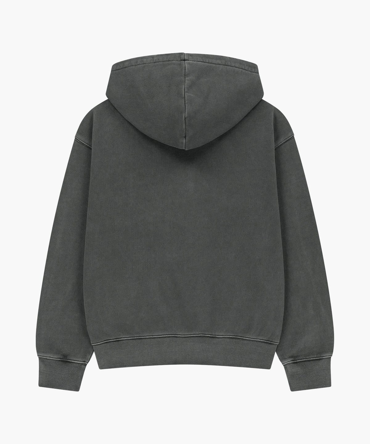 Marithe & Francois Girbaud - Crack Classic Logo Dyeing Oversized Hoodie (Charcoal) product image 6 | TRAB K-Fashion Australia