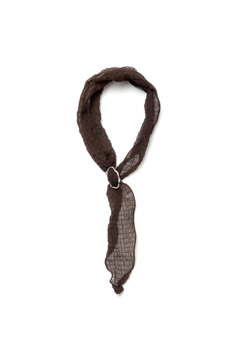 Hatchingroom - Keyring Scarf Brown (OC) product image 1 | TRAB K-Fashion Australia