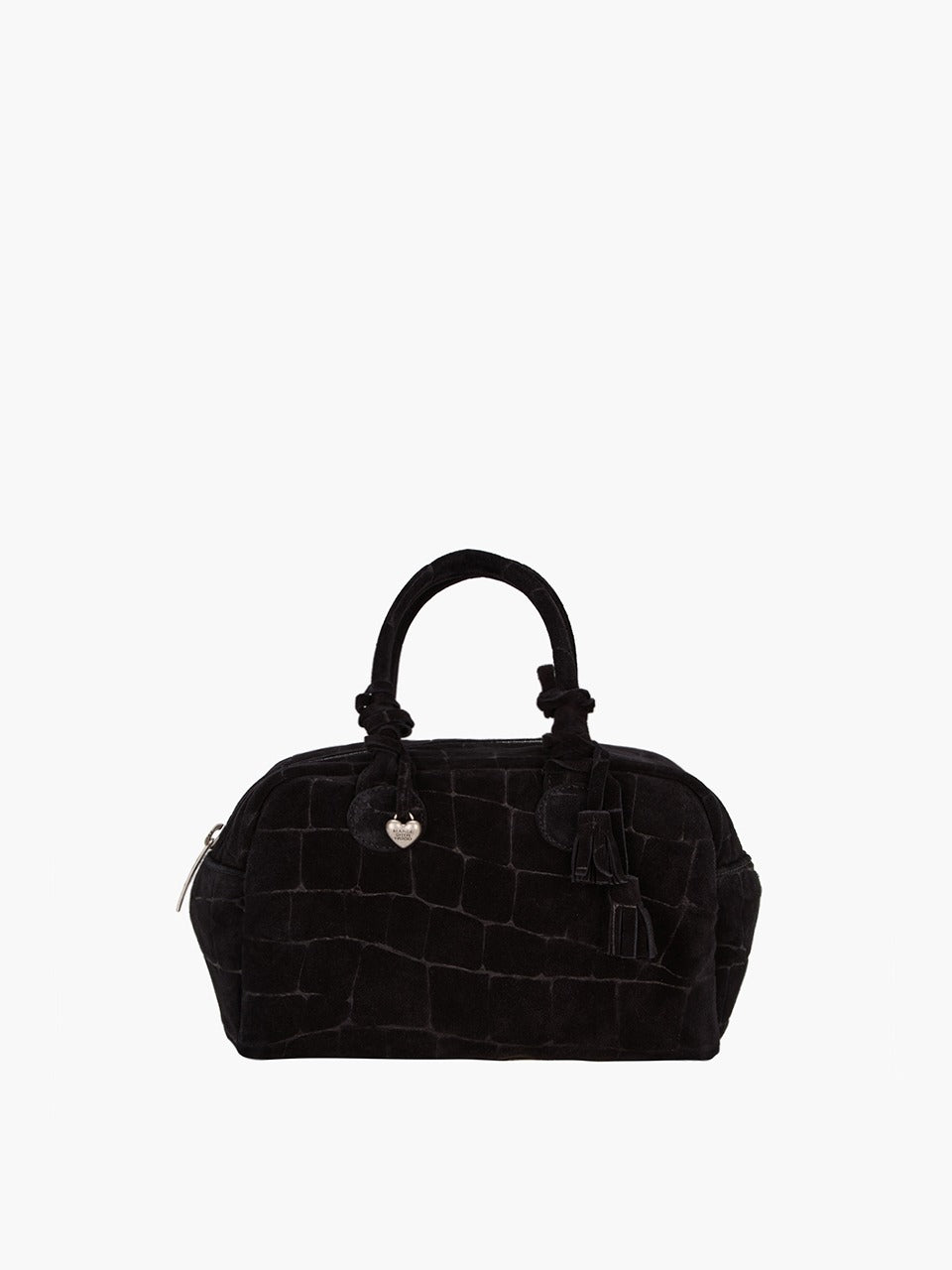Marge Sherwood - Soft Bowling (Black Croc-Effect Suede) product image 4 | TRAB K-Fashion Australia