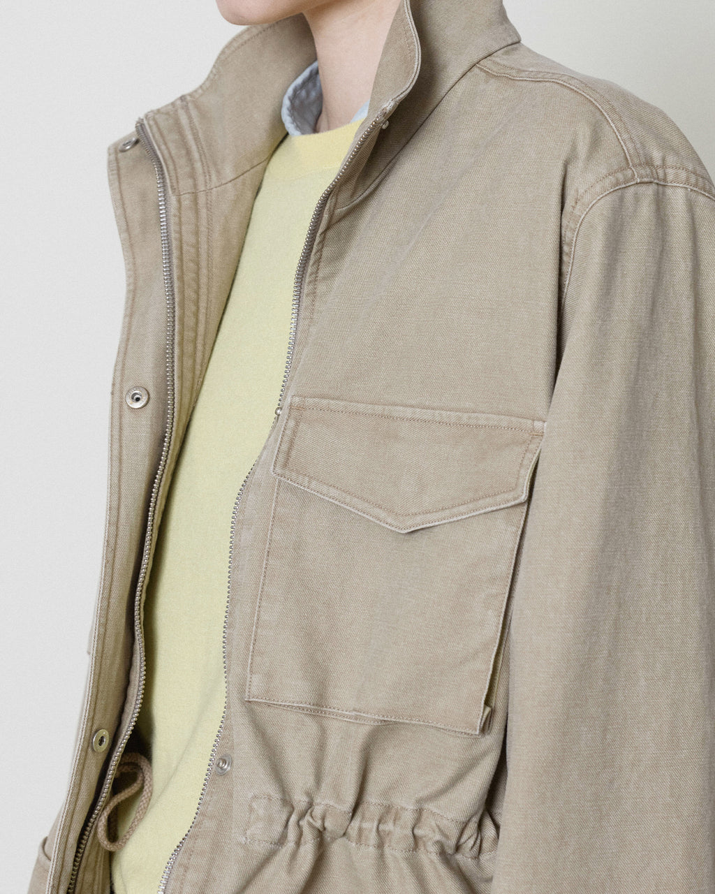 Brownyard - M-65 Field Jacket (Washed Beige) product image 6 | TRAB K-Fashion Australia