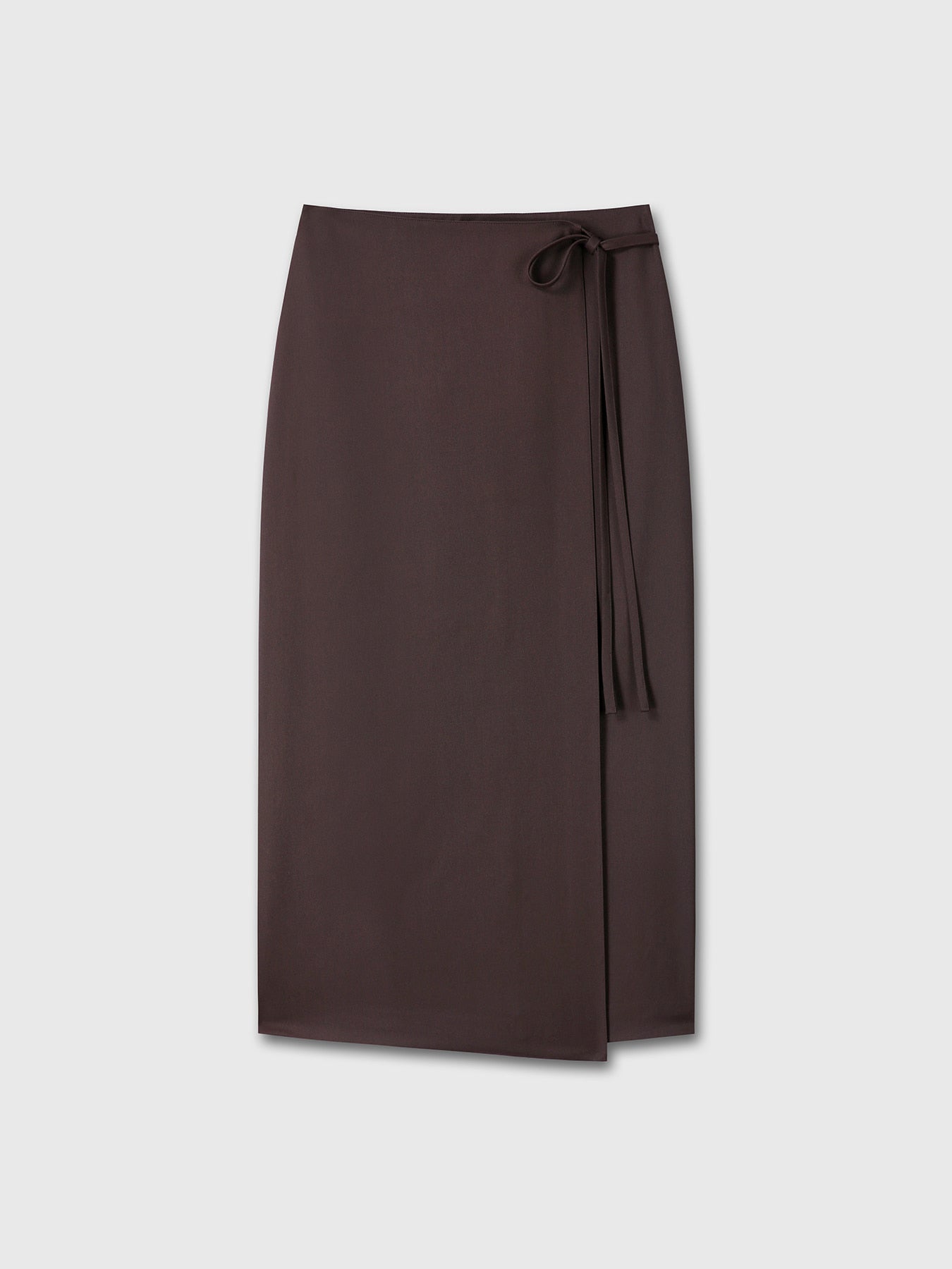 Tonywack - Wool Wrap Midi-Skirt (Ebony) product image 8 | TRAB K-Fashion Australia