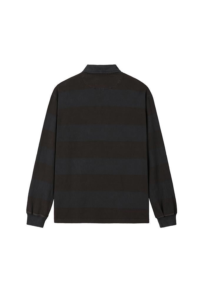 Art if acts - Garment Dyed Rugby Tee (Faded Charcoal) product image 8 | TRAB K-Fashion Australia