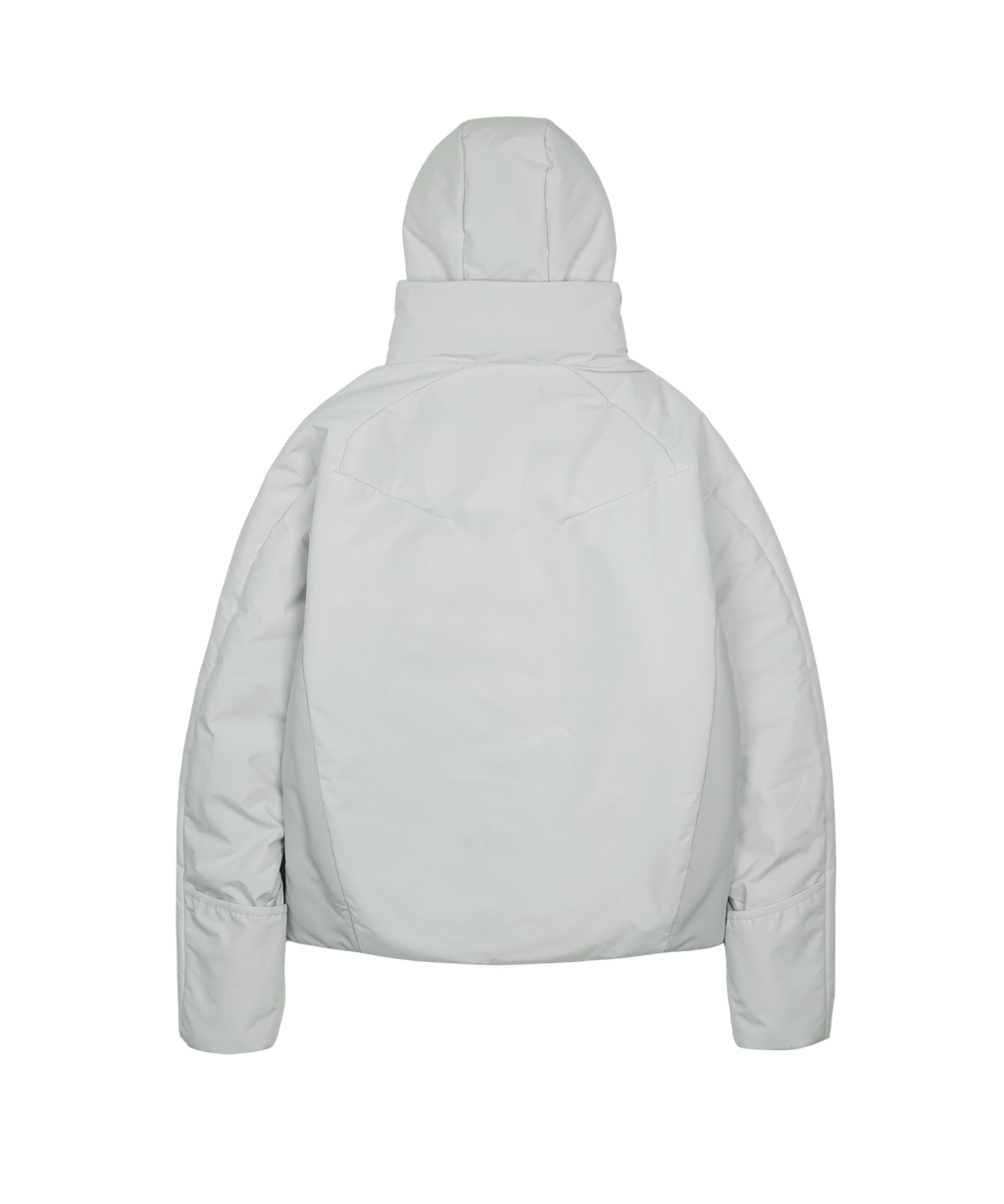 San San Gear - Reversible Puffer Jacket (Light Grey) product image 8 | TRAB K-Fashion Australia