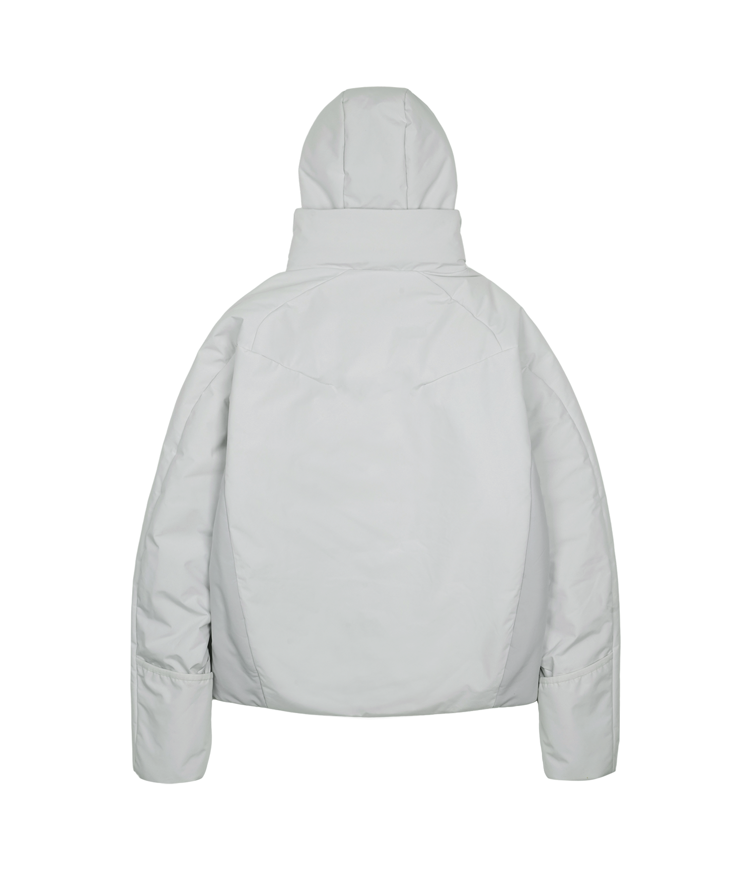 San San Gear - Reversible Puffer Jacket (Light Grey) product image 8 | TRAB K-Fashion Australia