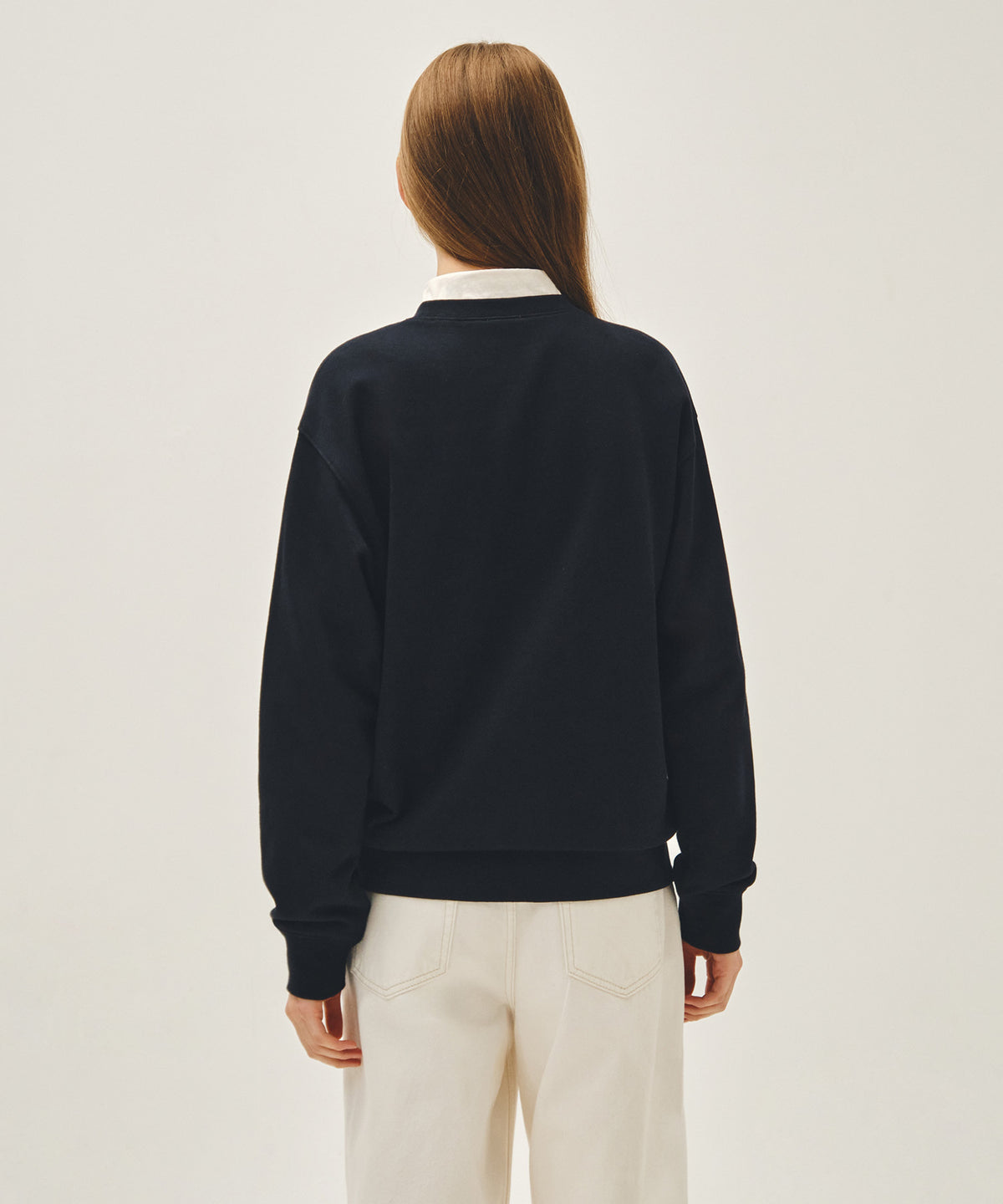 Marithe & Francois Girbaud - Doodle Bear Sweatshirt (Navy) product image 3 | TRAB K-Fashion Australia