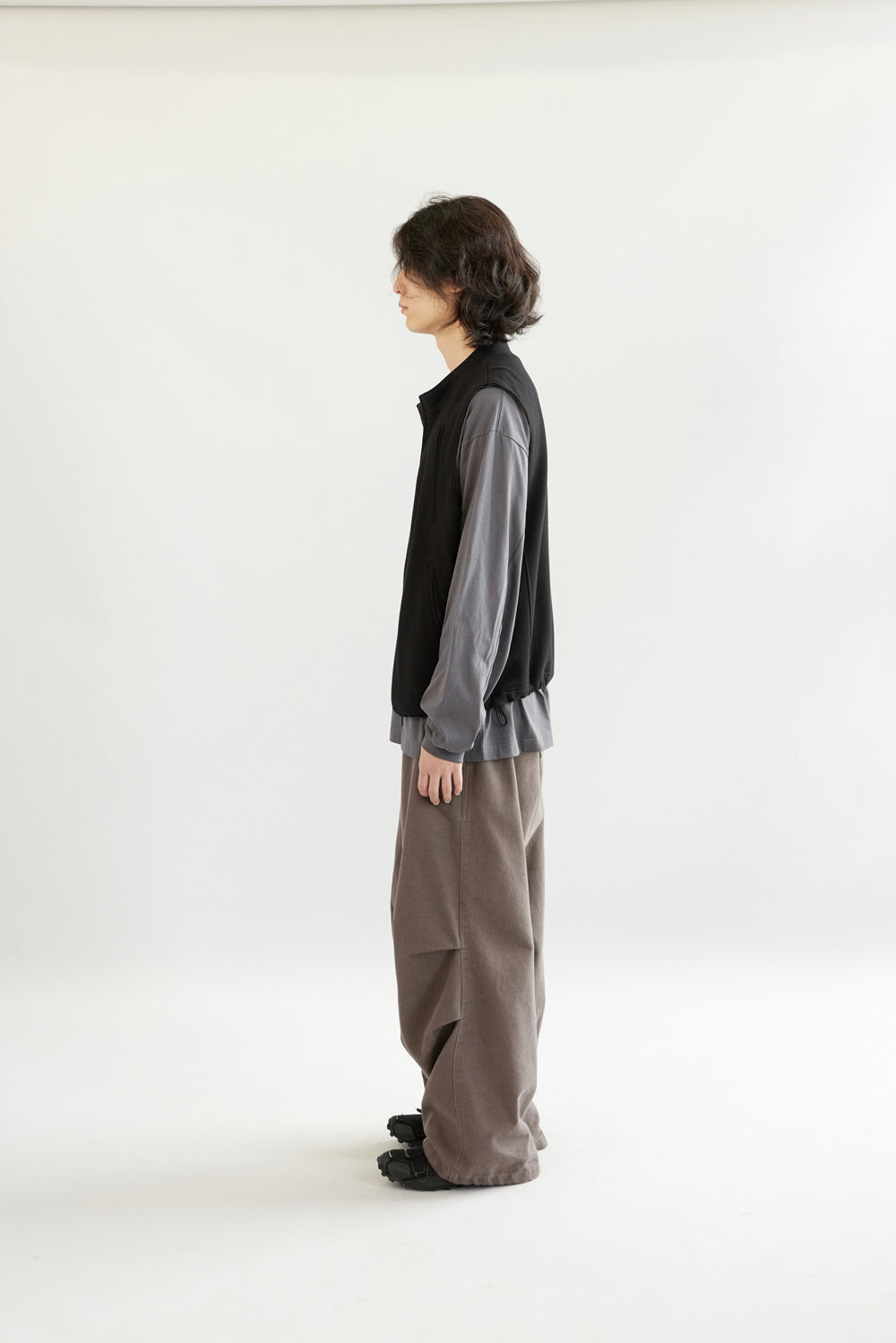 Hatchingroom - Reversible Jersey Vest (Black) product image 10 | TRAB K-Fashion Australia