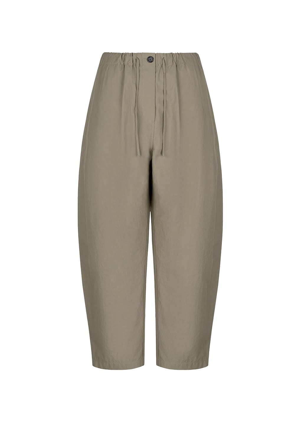 Amomento - drawstring curved pants (Khaki) product image 7 | TRAB K-Fashion Australia