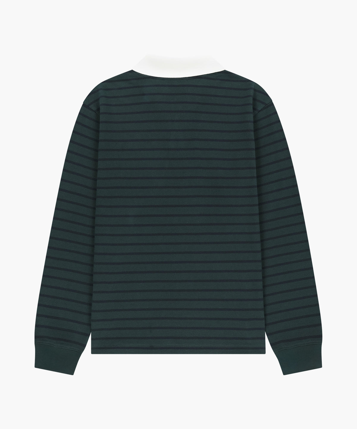Marithe & Francois Girbaud - Collar Pique Long Sleeve Tee (Stripe) product image 6 | TRAB K-Fashion Australia