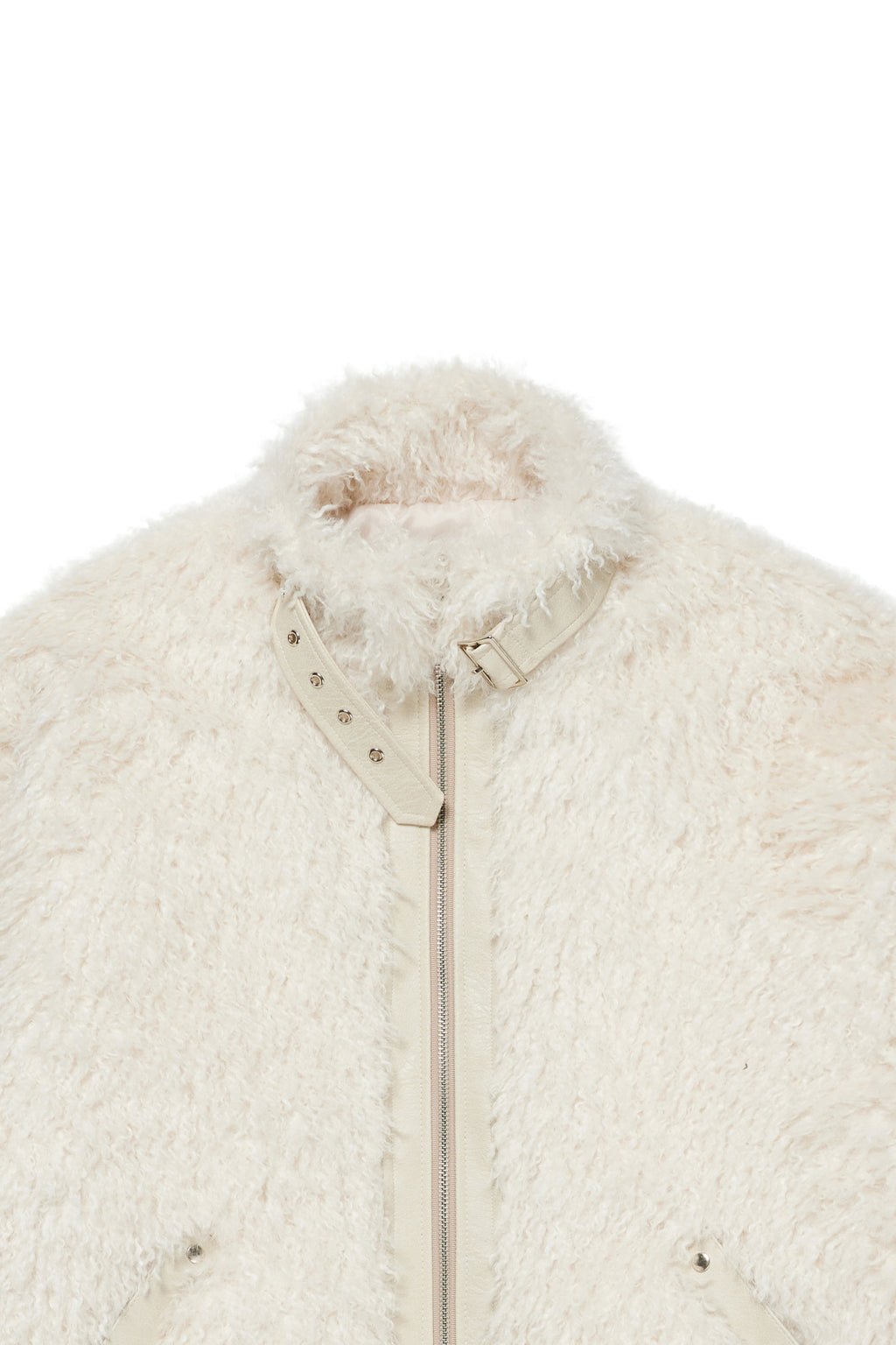 Deinet - Bizzo Point Faux Fur Jumper (Ivory) product image 15 | TRAB K-Fashion Australia