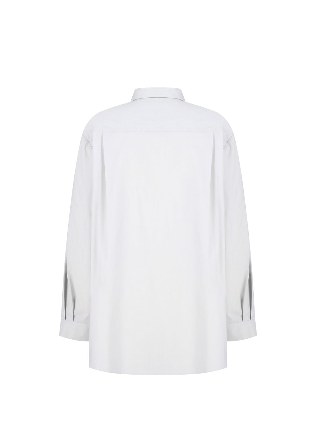 Amomento - Oversized shirt (Light Grey) product image 10 | TRAB K-Fashion Australia