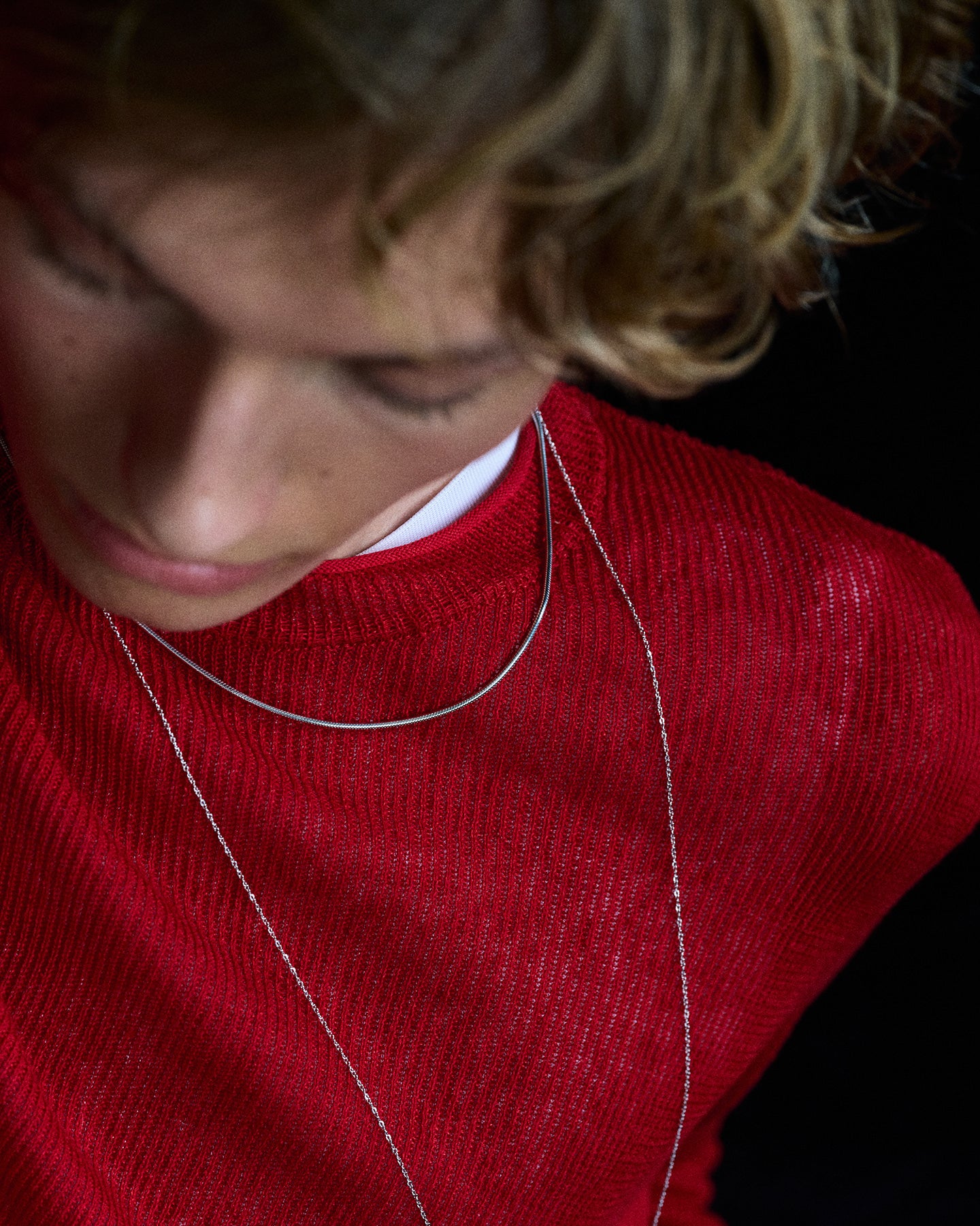 Numbering - Coil Toggle Snake Chain Necklace #8703 product image 1 | TRAB K-Fashion Australia