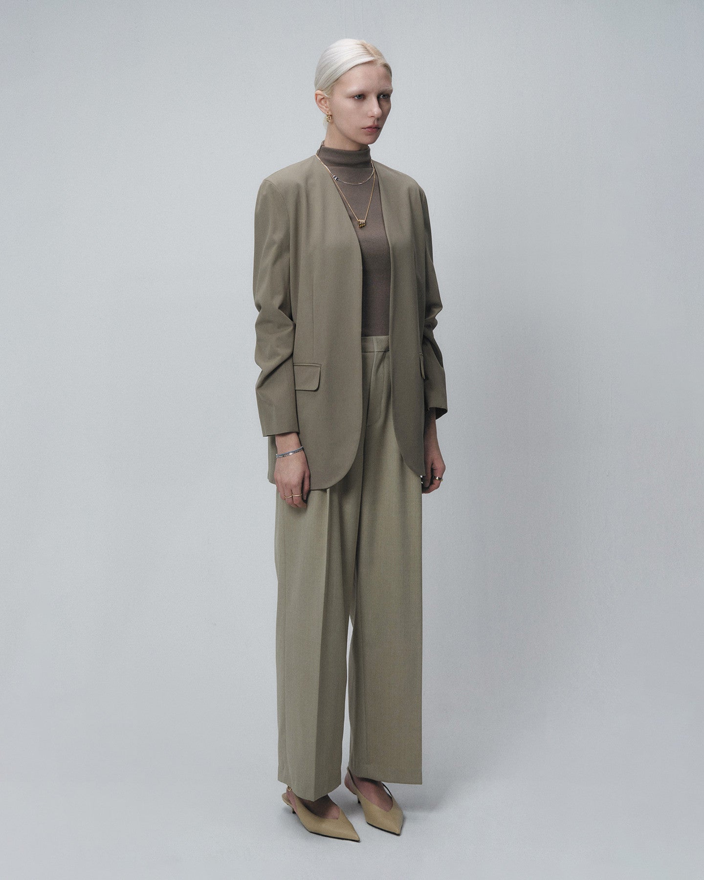 Numbering - Chain Link Earrings #7351 product image 4 | TRAB K-Fashion Australia