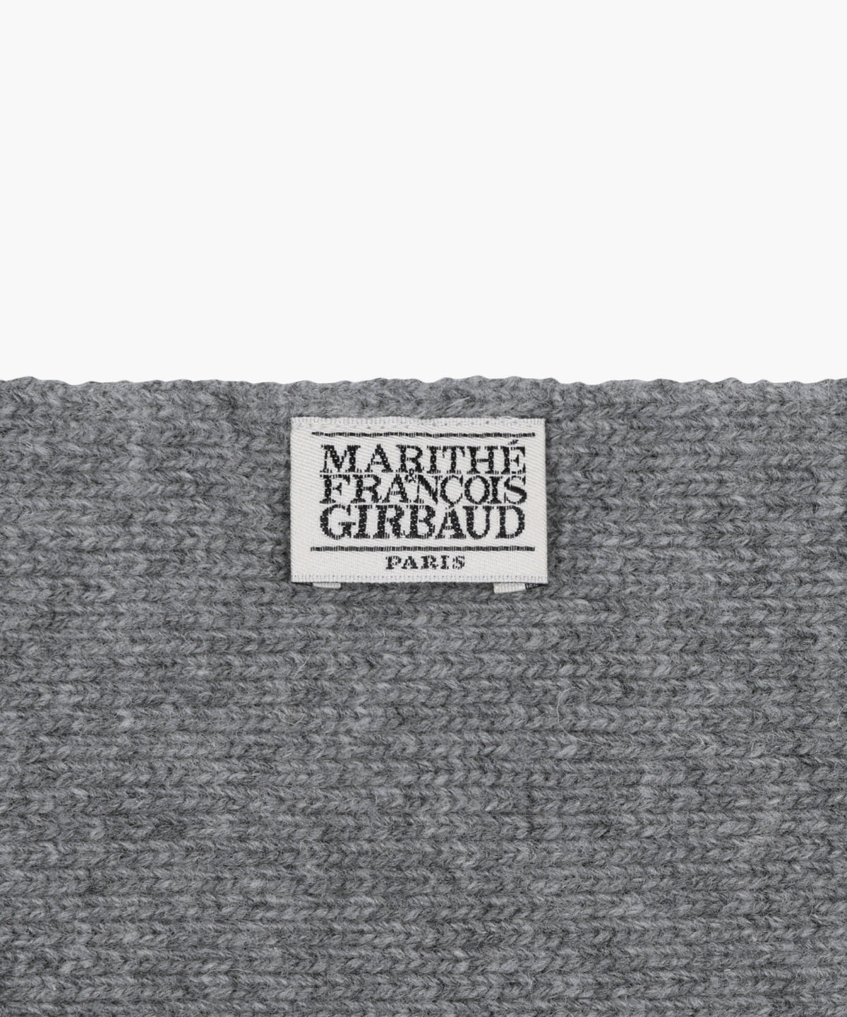Marithe & Francois Girbaud - Knit Mini Scarf (Melange Gray) product image 5 | TRAB K-Fashion Australia