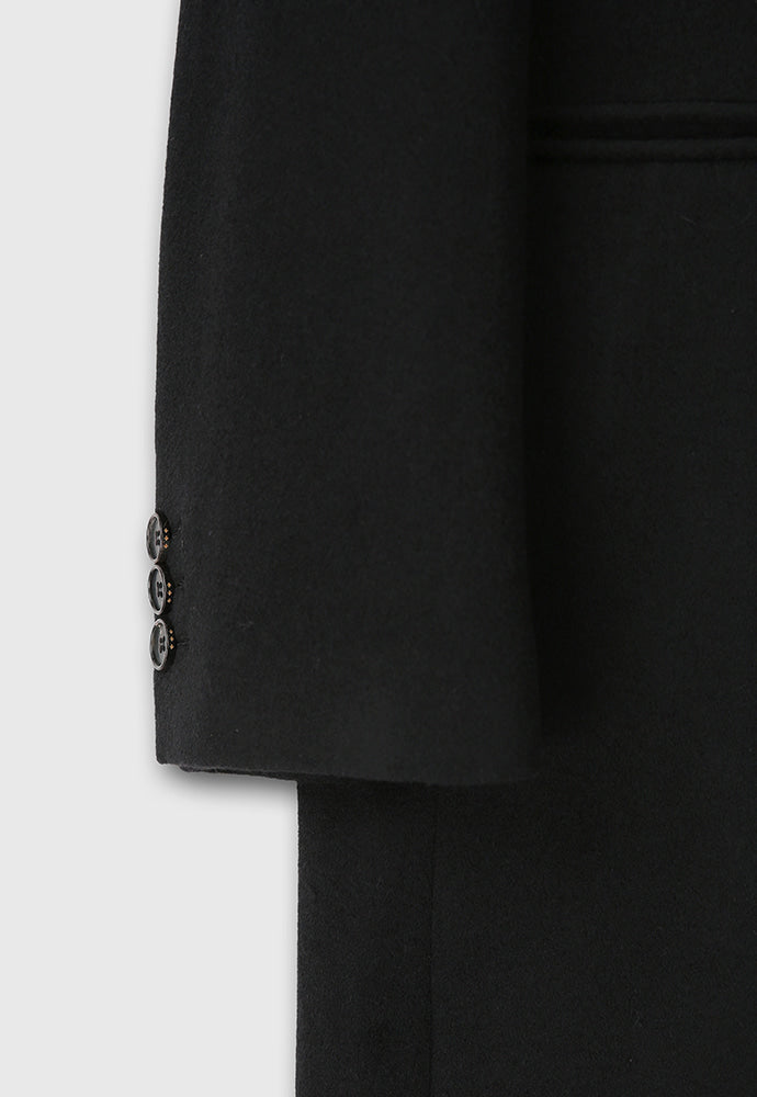 Tonywack - Wool And Cashmere Extra-Long Coat (Black) product image 12 | TRAB K-Fashion Australia