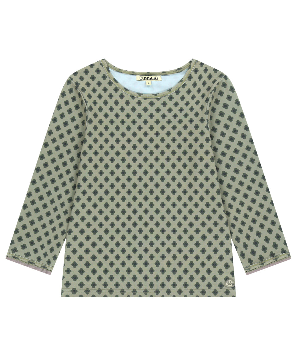 Coyseio - Flower Capri Sleeve (Light Khaki) product image 14 | TRAB K-Fashion Australia