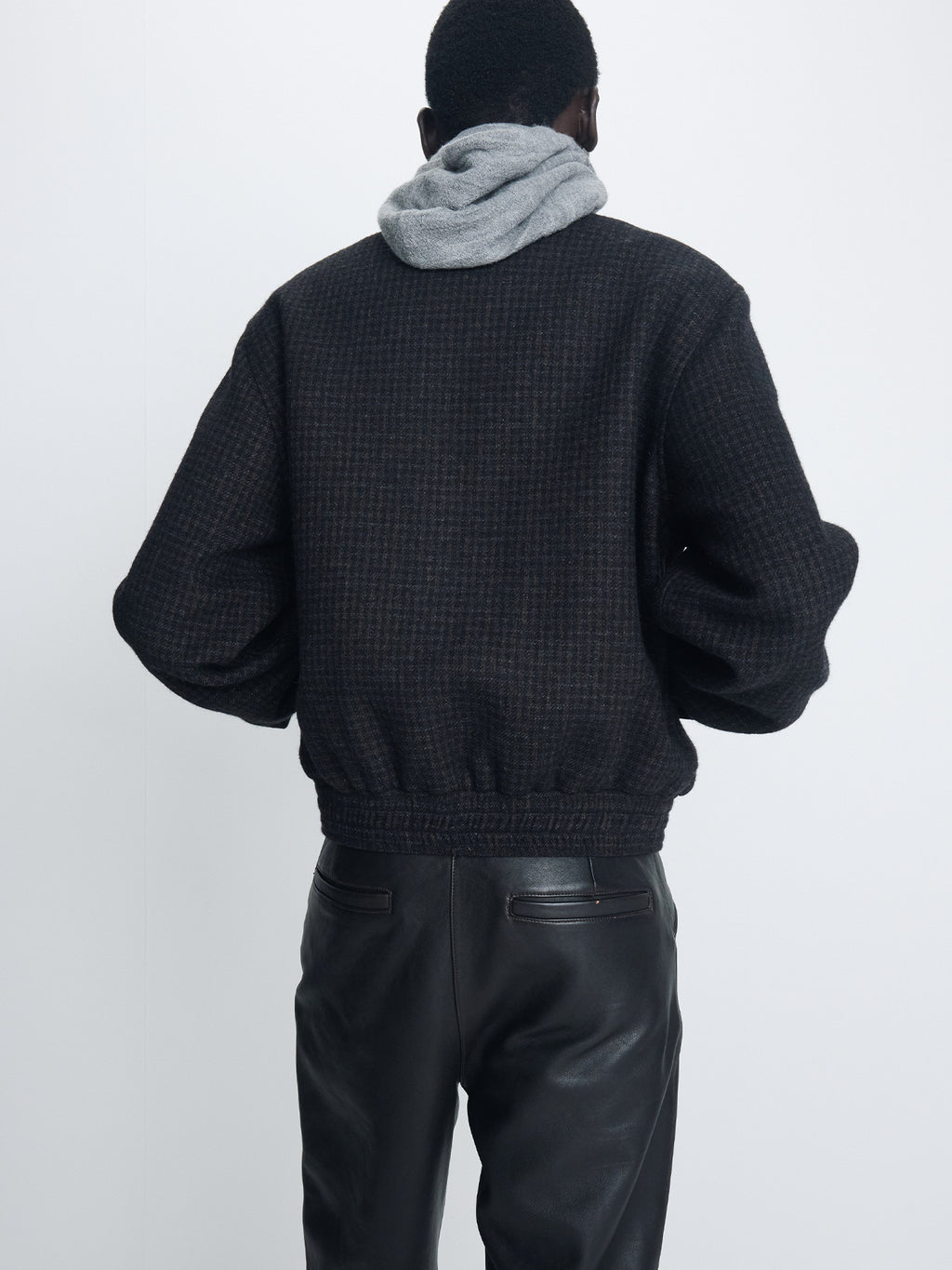 Tonywack - Lamb Leather Biker Pants (Midnight Brown) product image 7 | TRAB K-Fashion Australia